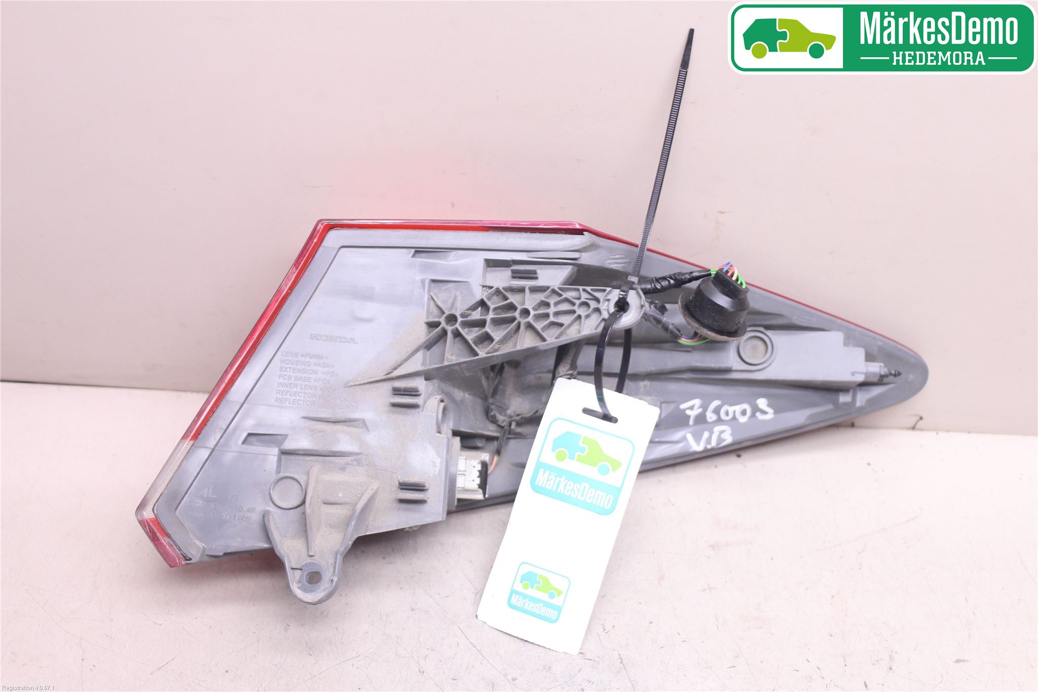 Honda CIVIC 12-16 Baklykt Venstre
