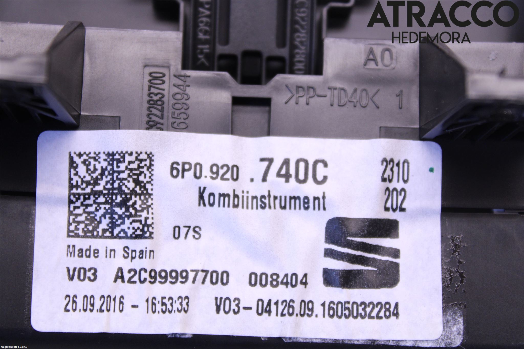 Seat IBIZA IV 08-16 Instr Kombinert