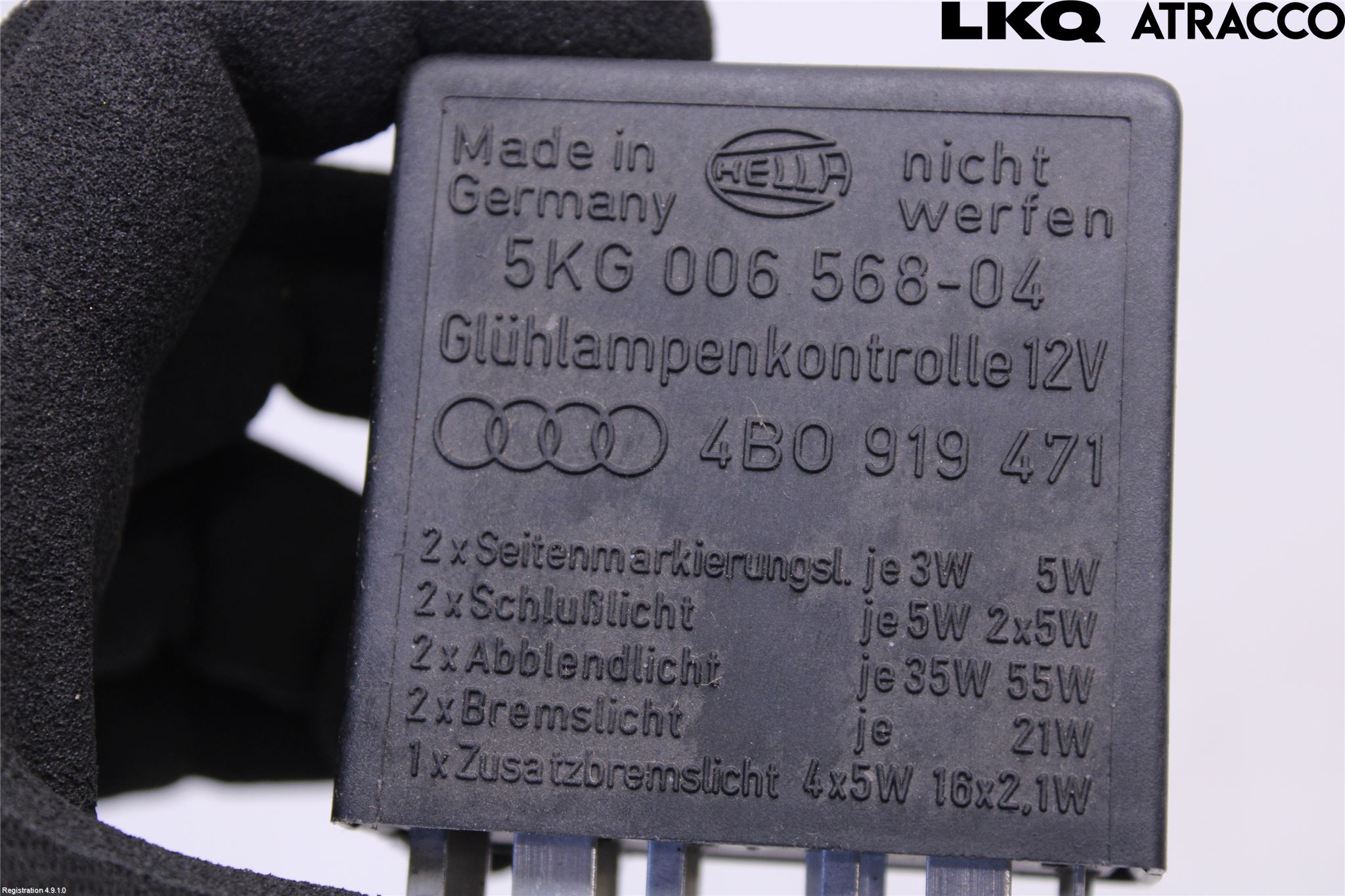 Audi A4/S4 99B-00 Rele Øvrig