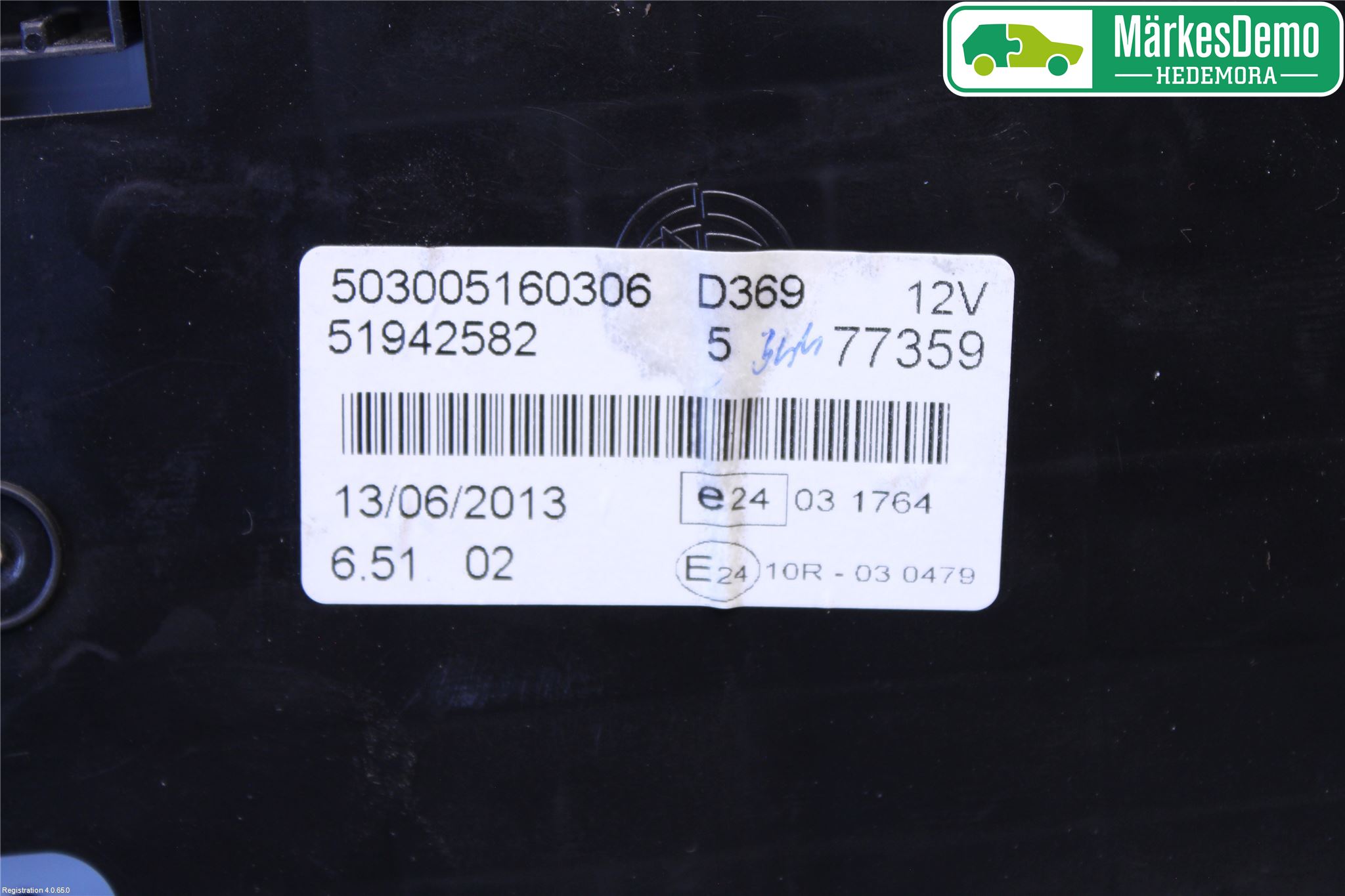 Fiat DOBLO CARGO Instr Kombinert
