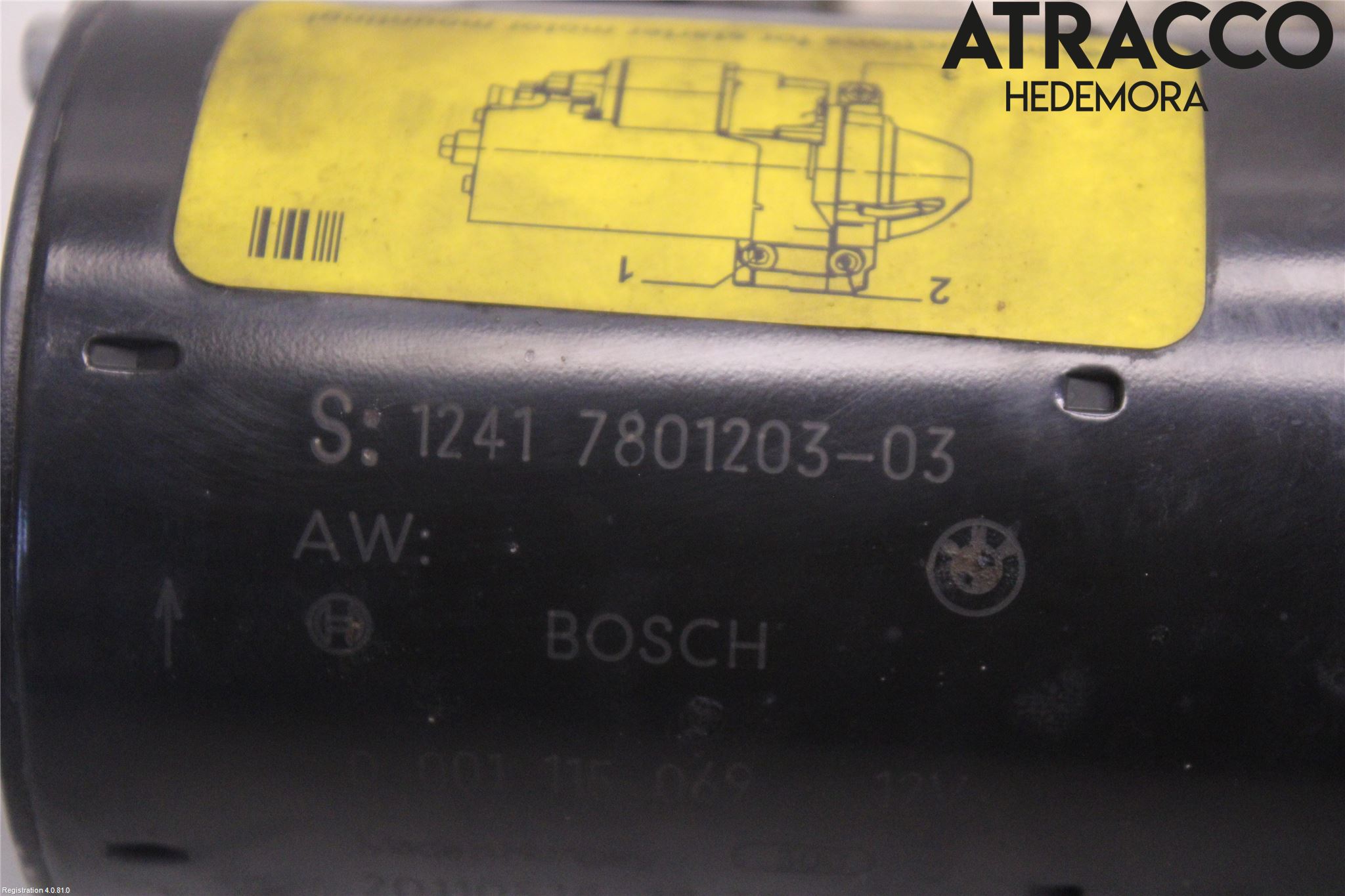 BMW 5 GT F07 09-17 Startmotor Diesel
