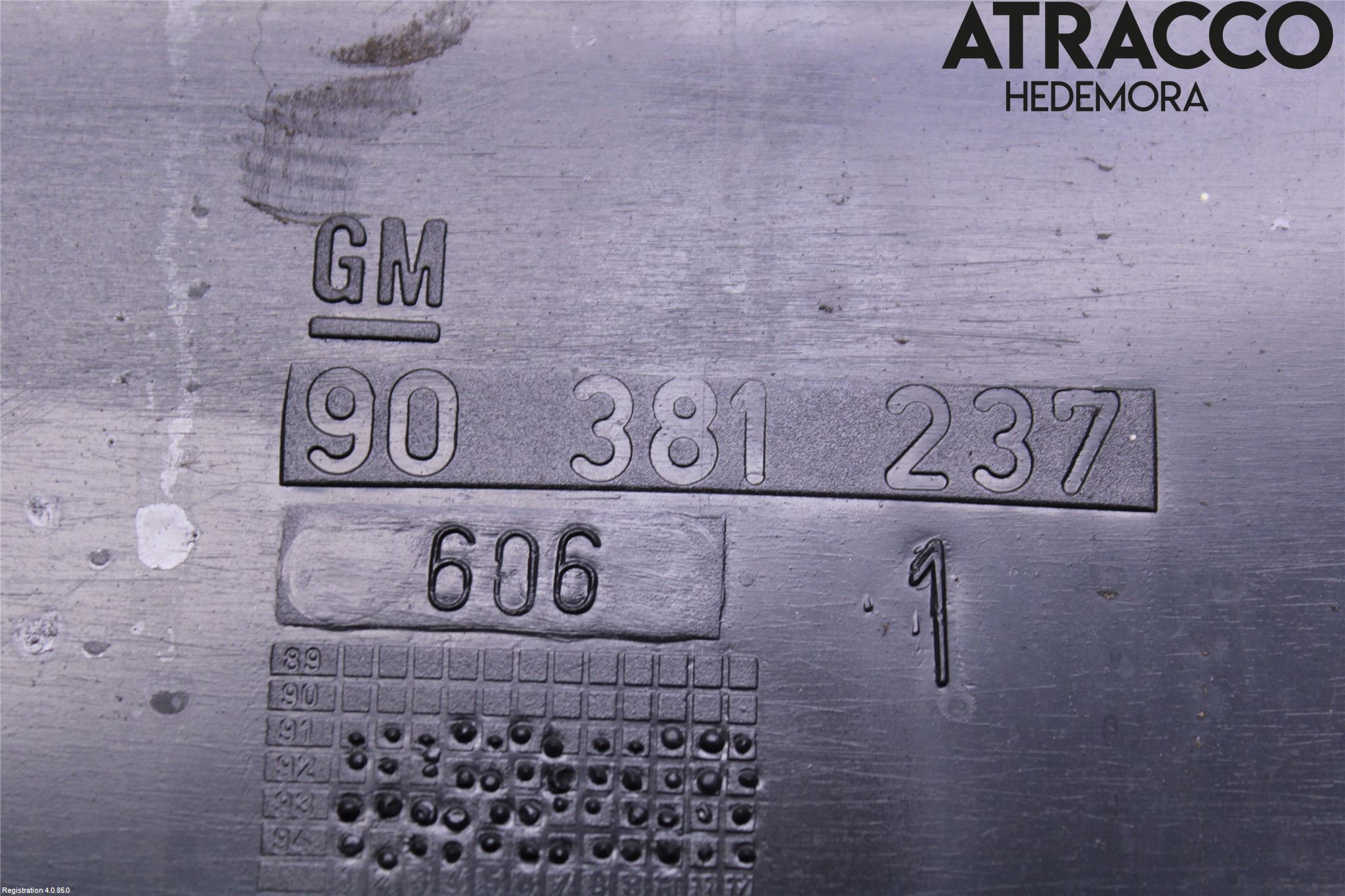 Opel ASTRA F 92-98 Innr Bakluketrekk