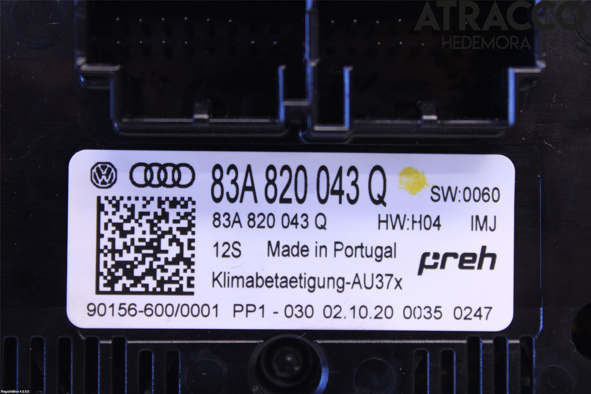 Audi Q3 F3 19- Varme Ac Betjening-Display