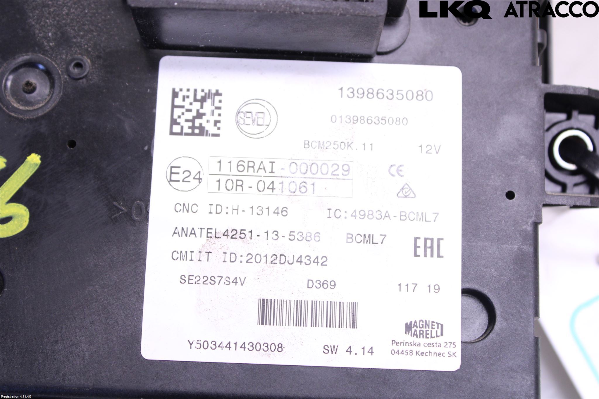 Fiat DUCATO 15-23 Sikringsboks - Elsentral