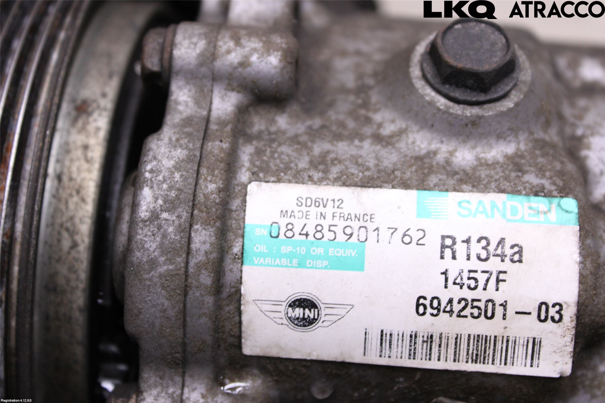 Mini COUPE R56 05-14 Varme Ac Kompressor