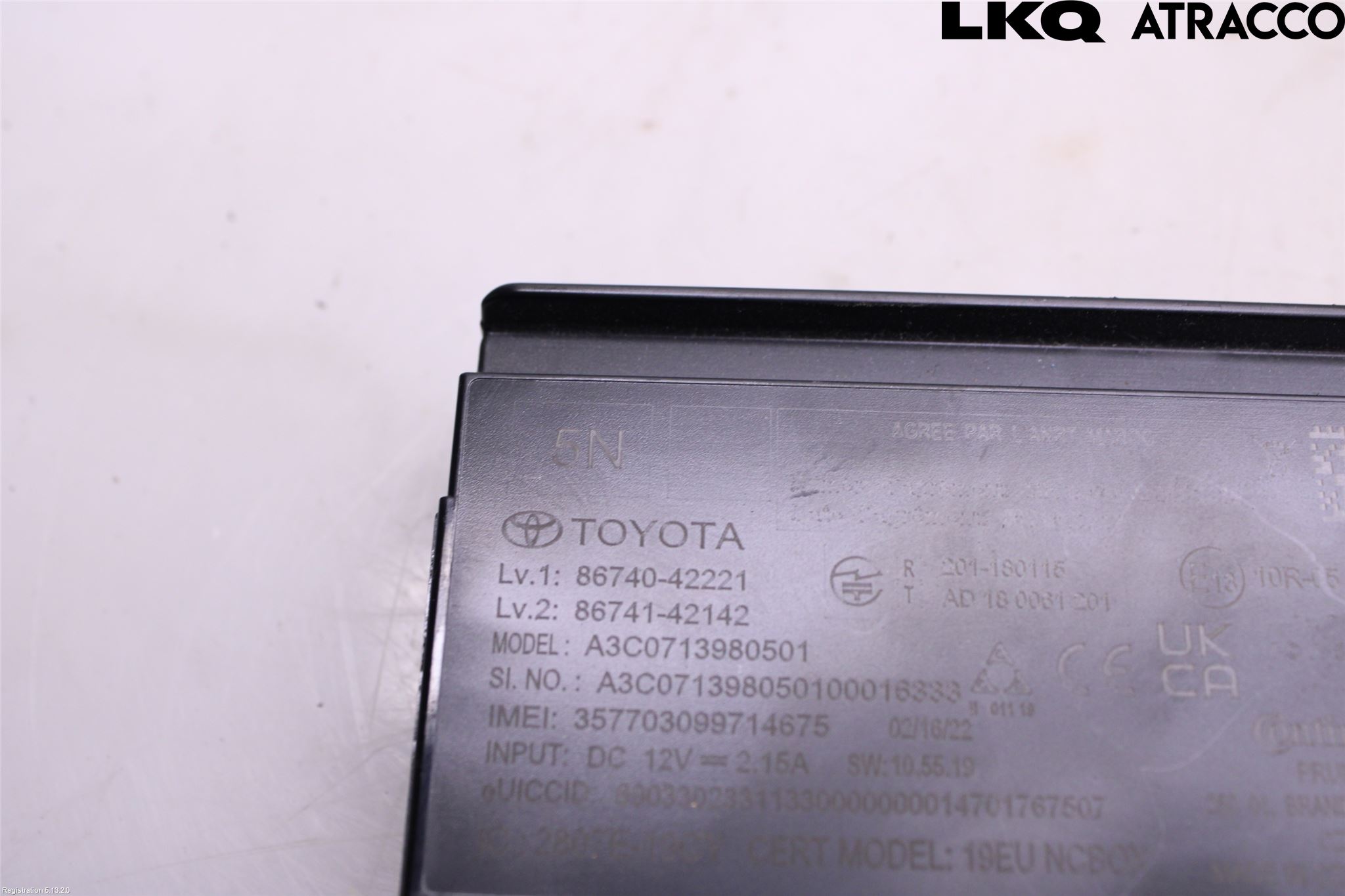 Toyota RAV4 19- Stereo Antenneforsterker