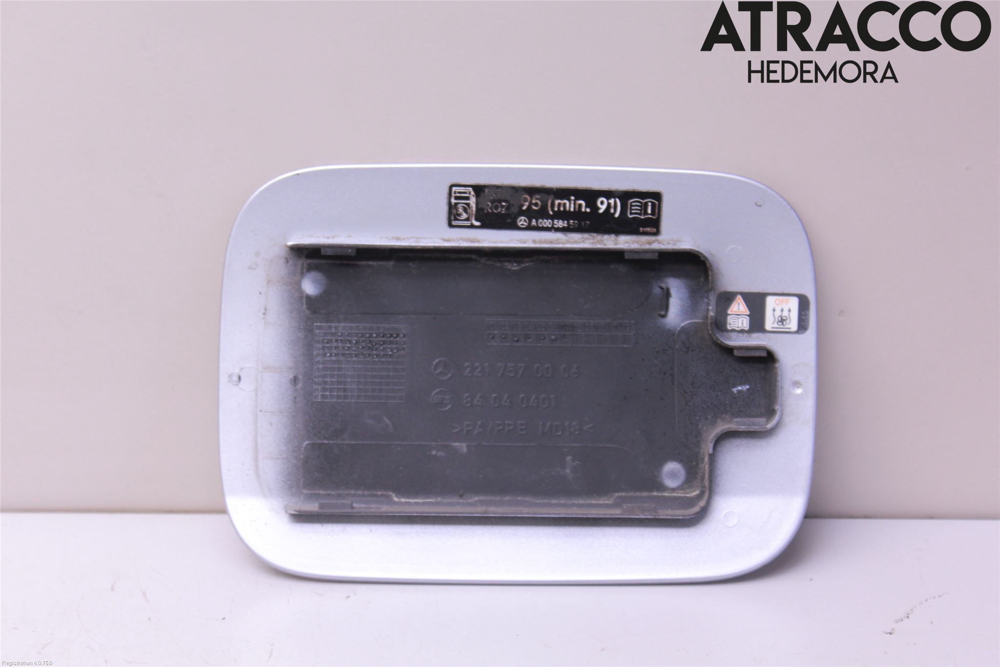 Mercedes-Benz MB S-KLASS (W221) 05-13 Drivstoff Tankluke