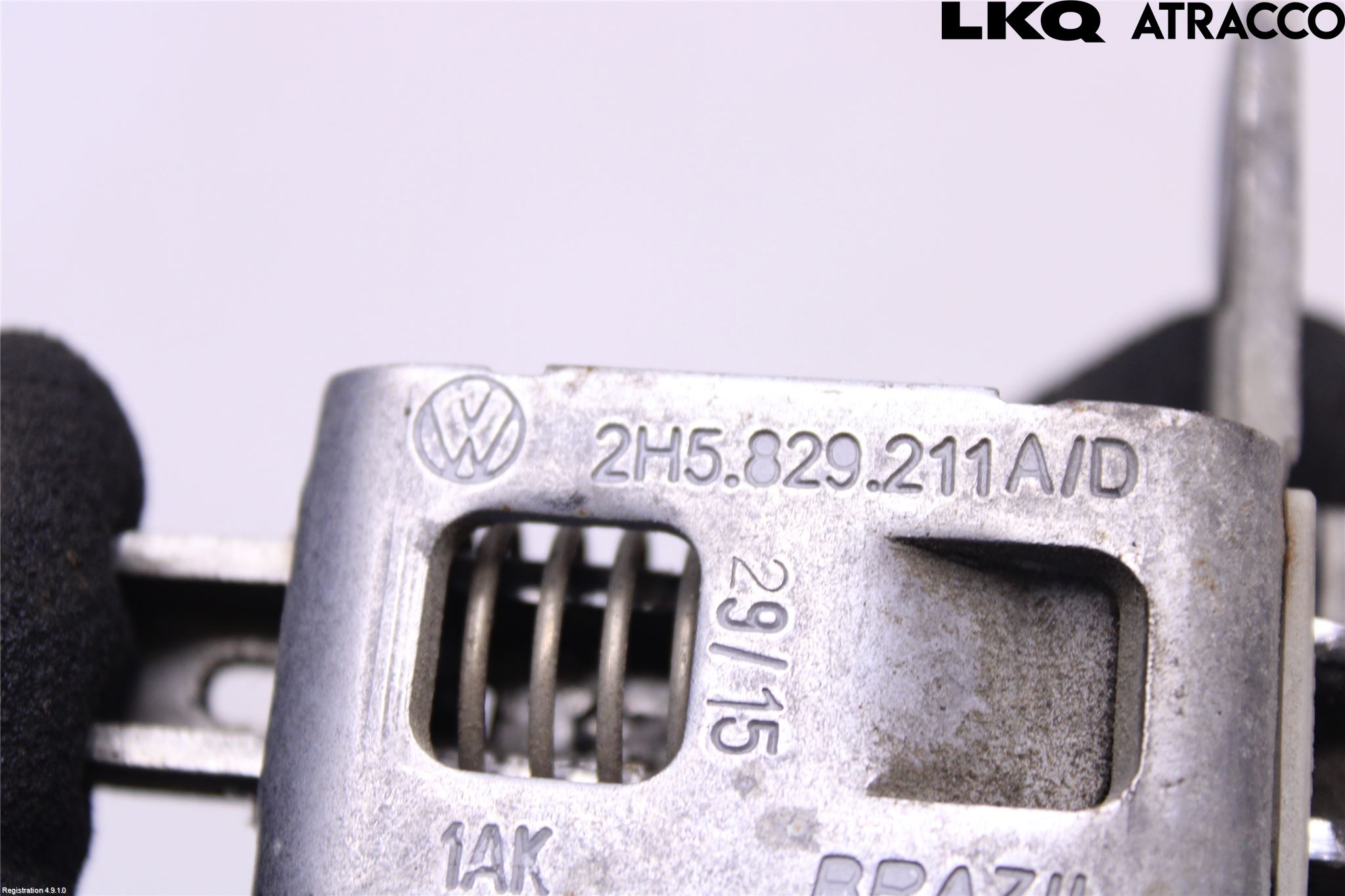 Volkswagen VW AMAROK 2H 10-22 Bakluke-Lokk Låsekasse
