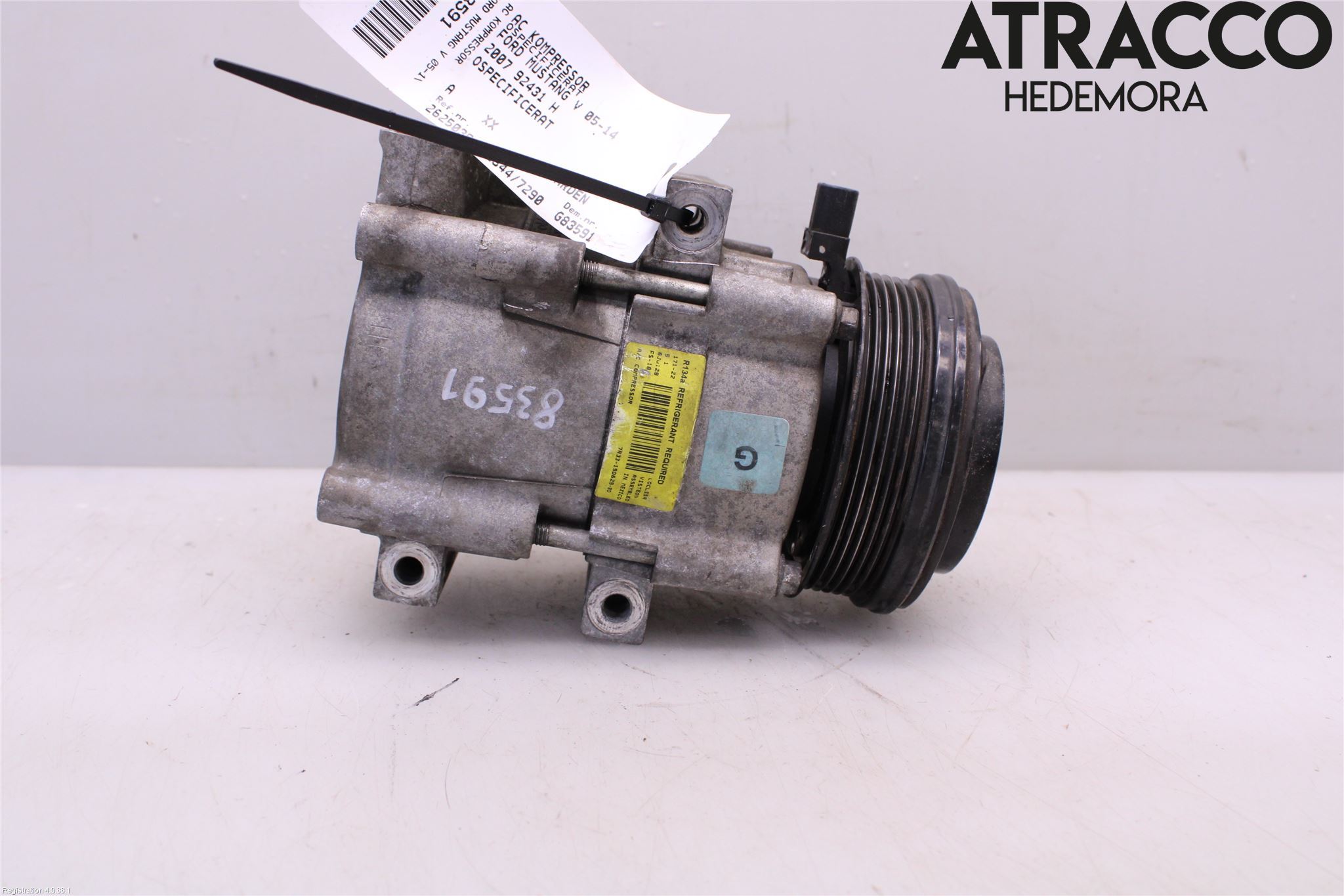 Ford MUSTANG V 05-14 Varme Ac Kompressor
