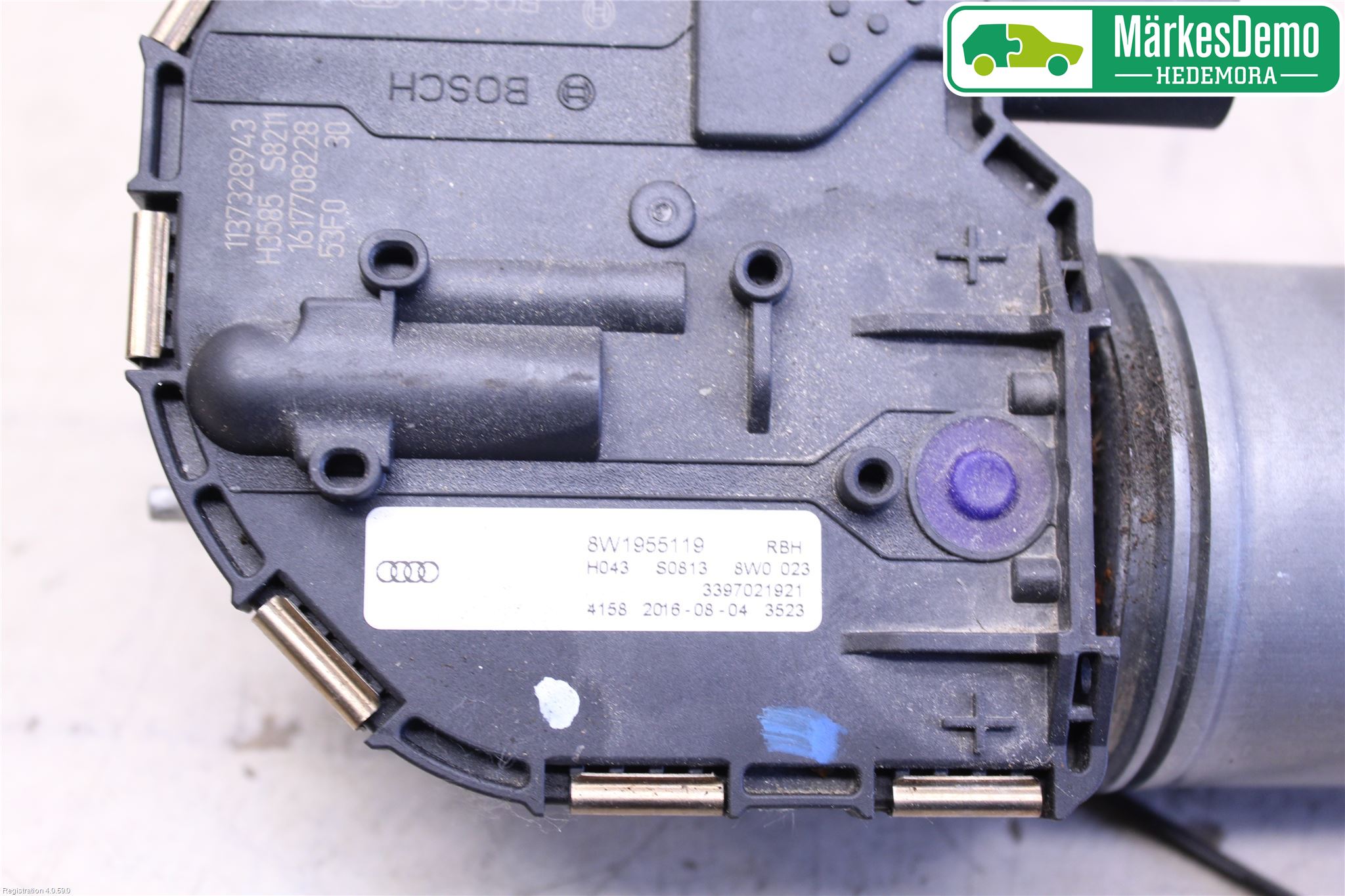 Audi A4/S4 B9 16-19 Viskermotor Frontrute