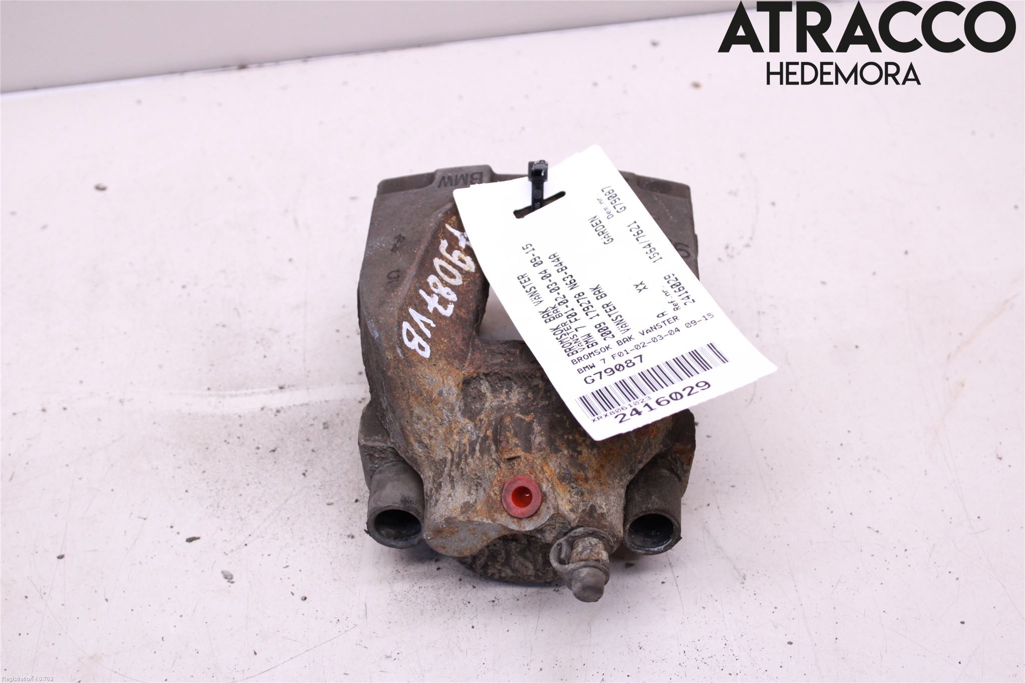 BMW 7 F01/02/03/04 09-15 Bremsecaliper Bak Venstre