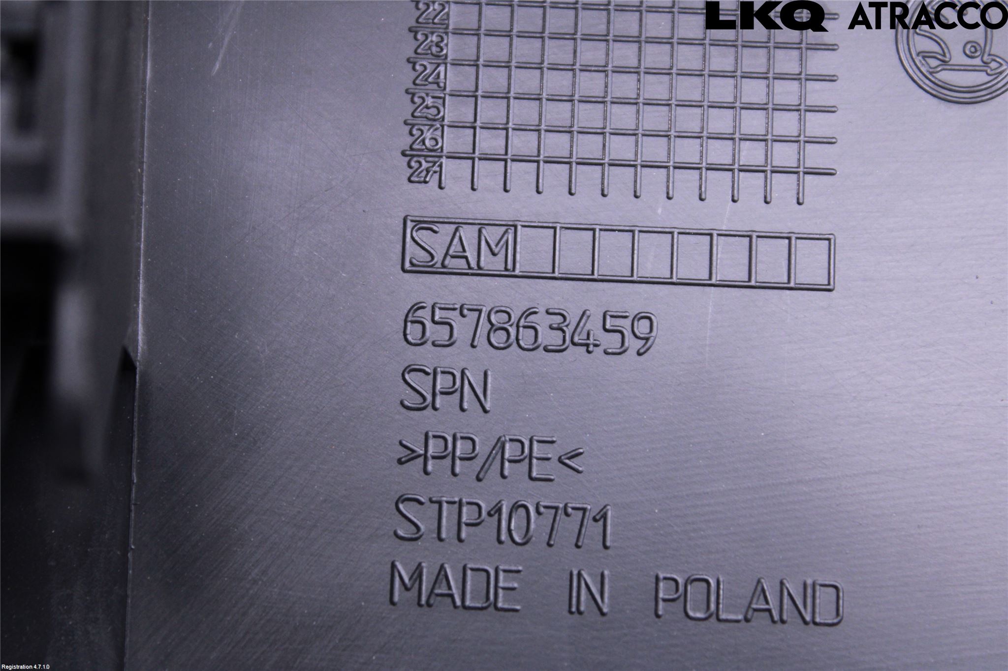 Skoda SCALA 19- Innr Terskel Innstigning