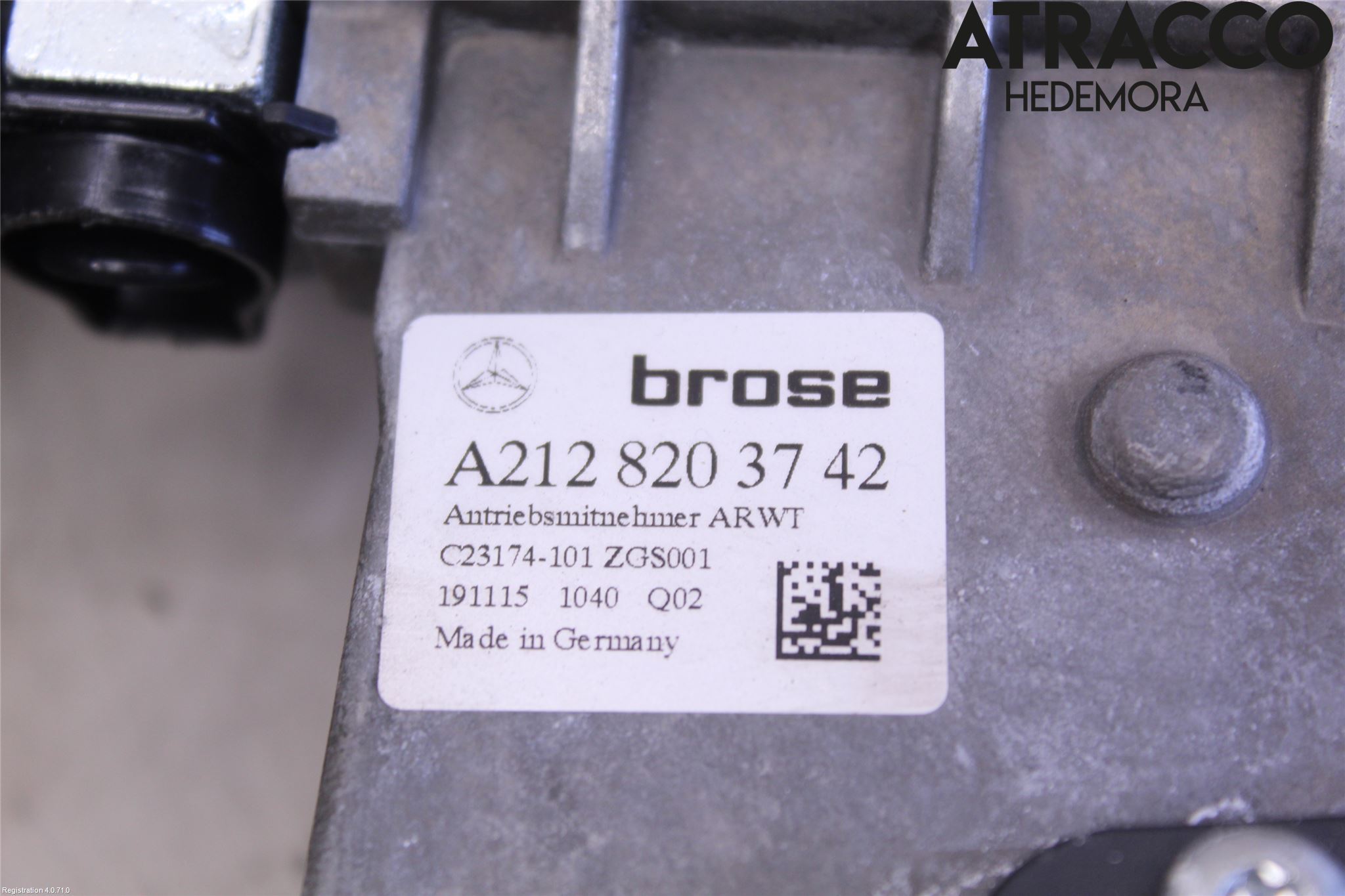 Mercedes-Benz MB E-KLASS (W212) 09-16 Baklukeåpner Automatisk