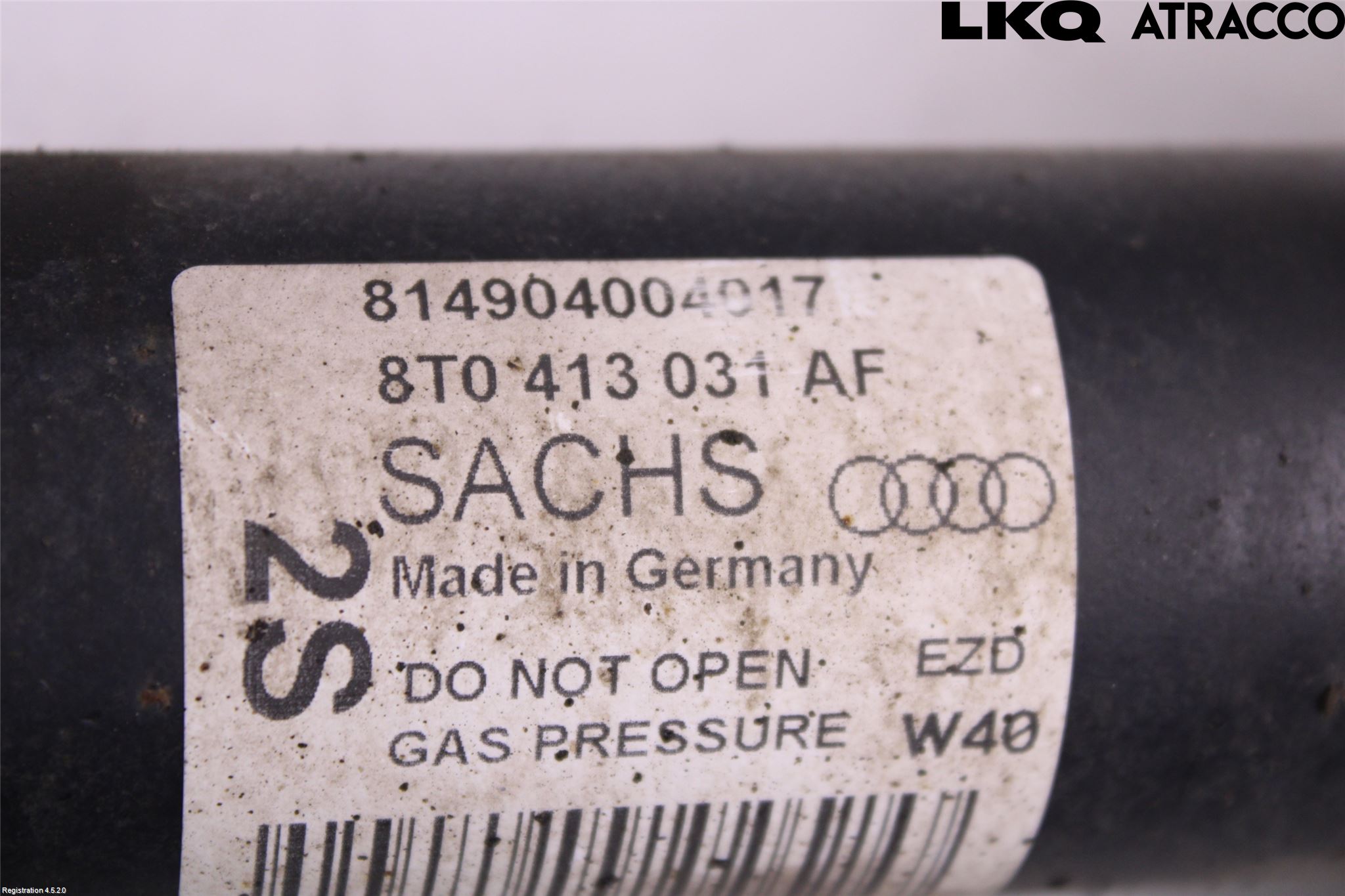 Audi A4 12-15 Fjærbein Foran Høyre