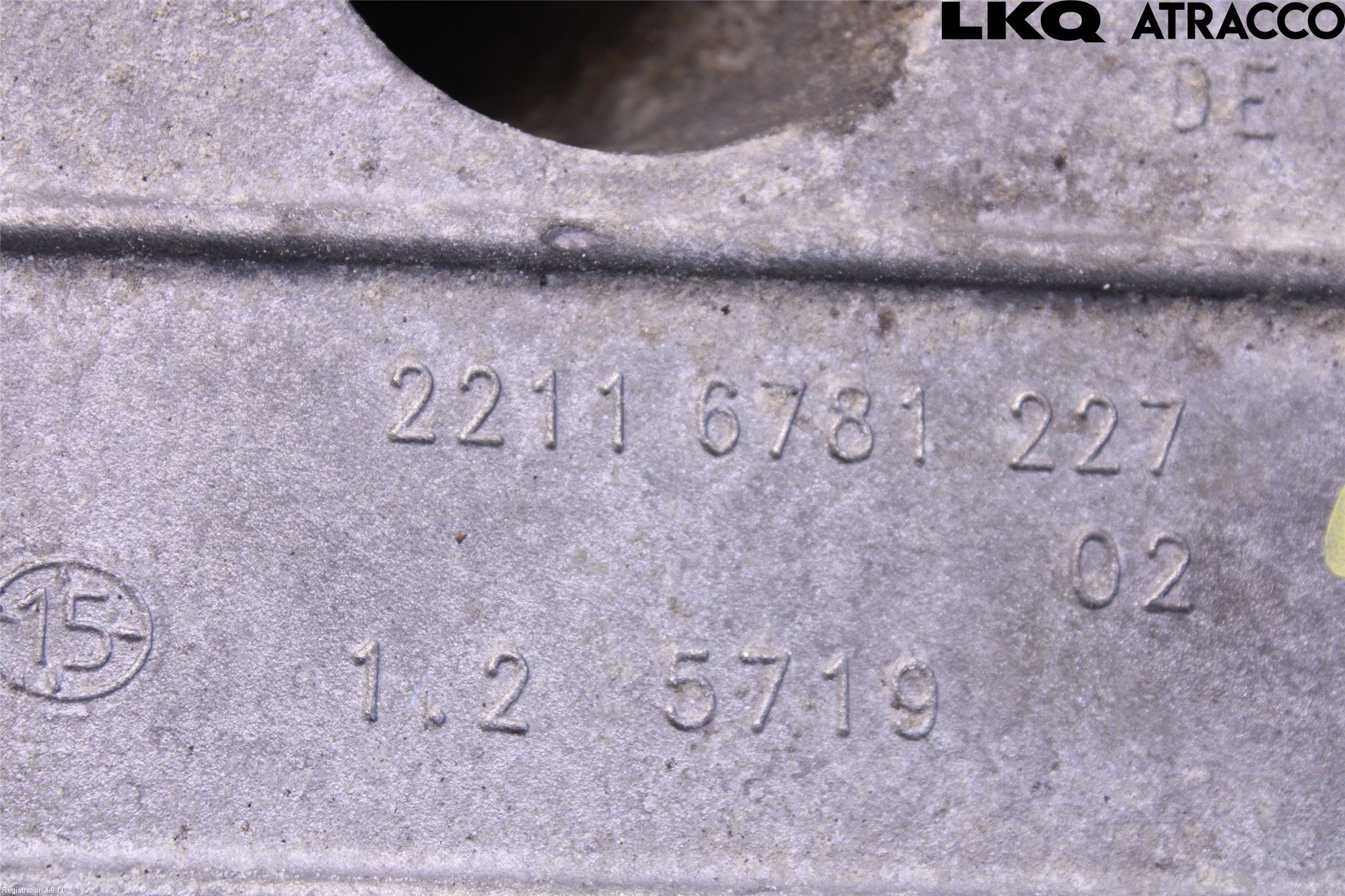 BMW 5 F10/F11/F18 09-17 Motor Feste Stål-Alu