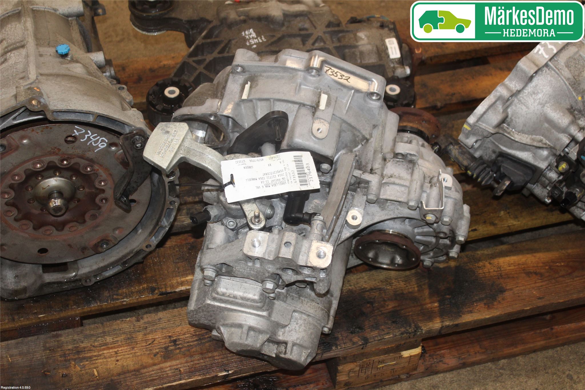 Volkswagen VW PASSAT 11-14 Gearkasse 6 Trinn