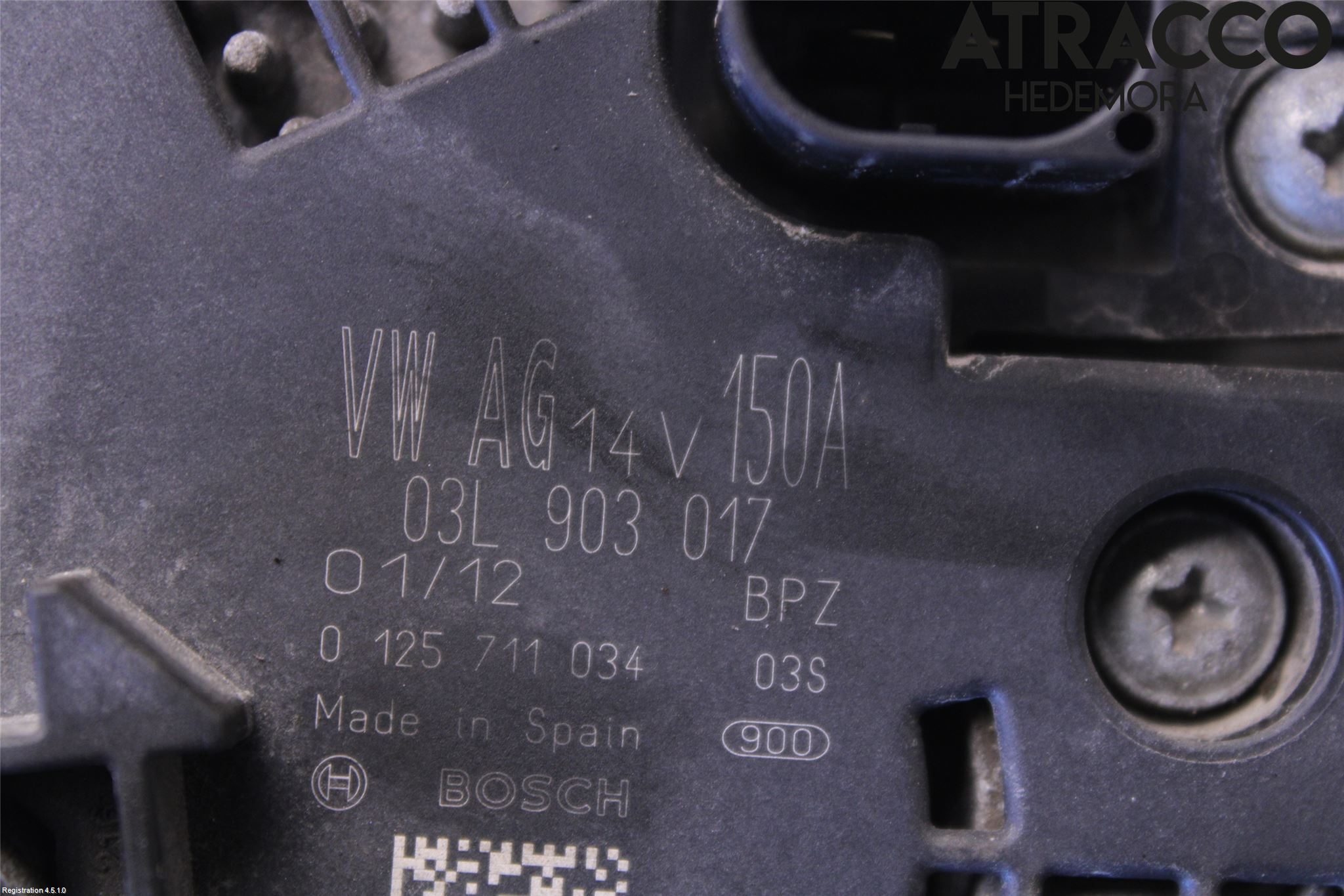 Audi A4 12-15 Dynamo