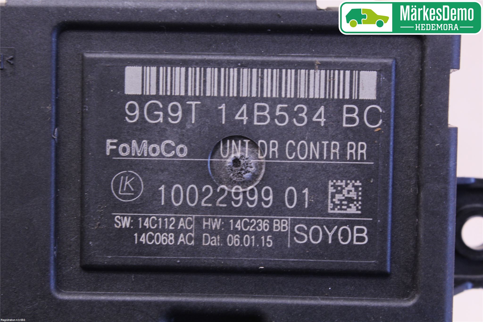 Volvo XC60 14-17 Styreenhet Dør