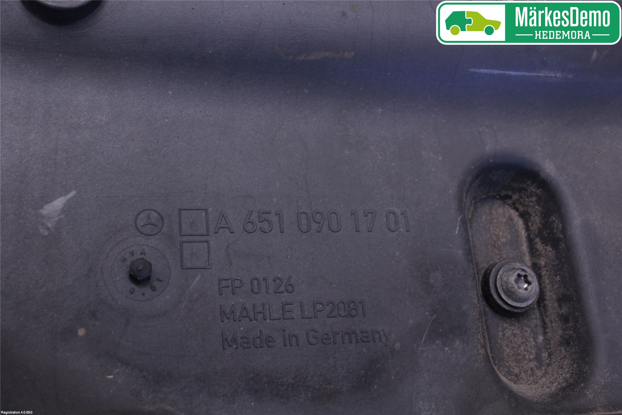 Mercedes-Benz MB E-KLASS (W212) 09-16 Luftfilter Boks