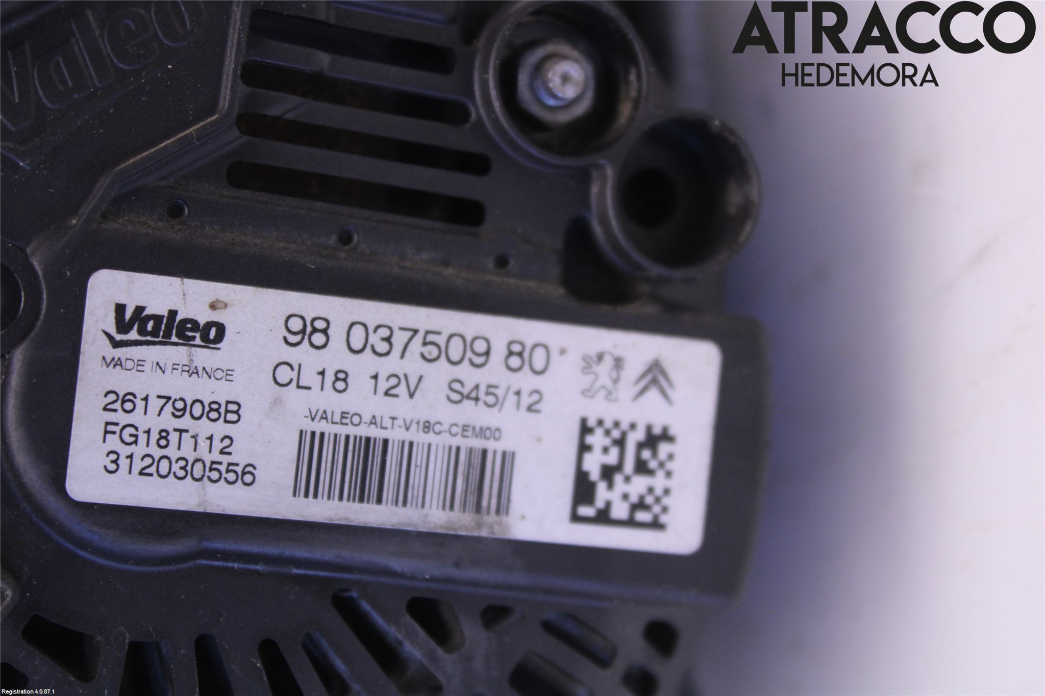 Citroen C5 08-17 Dynamo