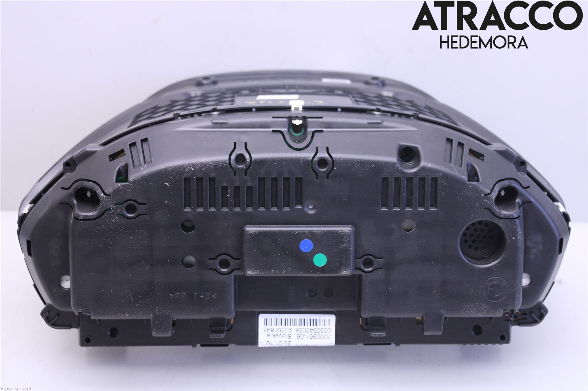 BMW 3 F30/F31/F80 12-19 Instr Kombinert