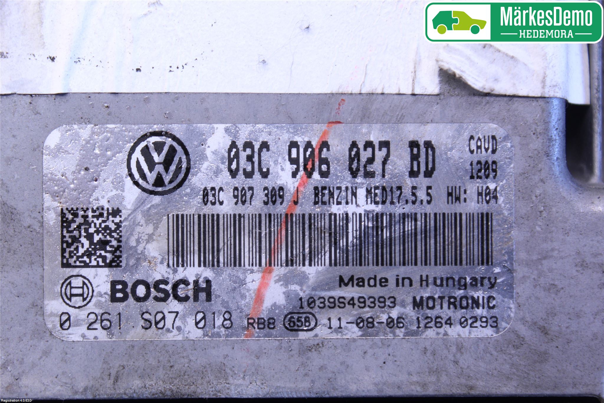 Volkswagen VW JETTA VI 11- Styreenhet Innsprøytning