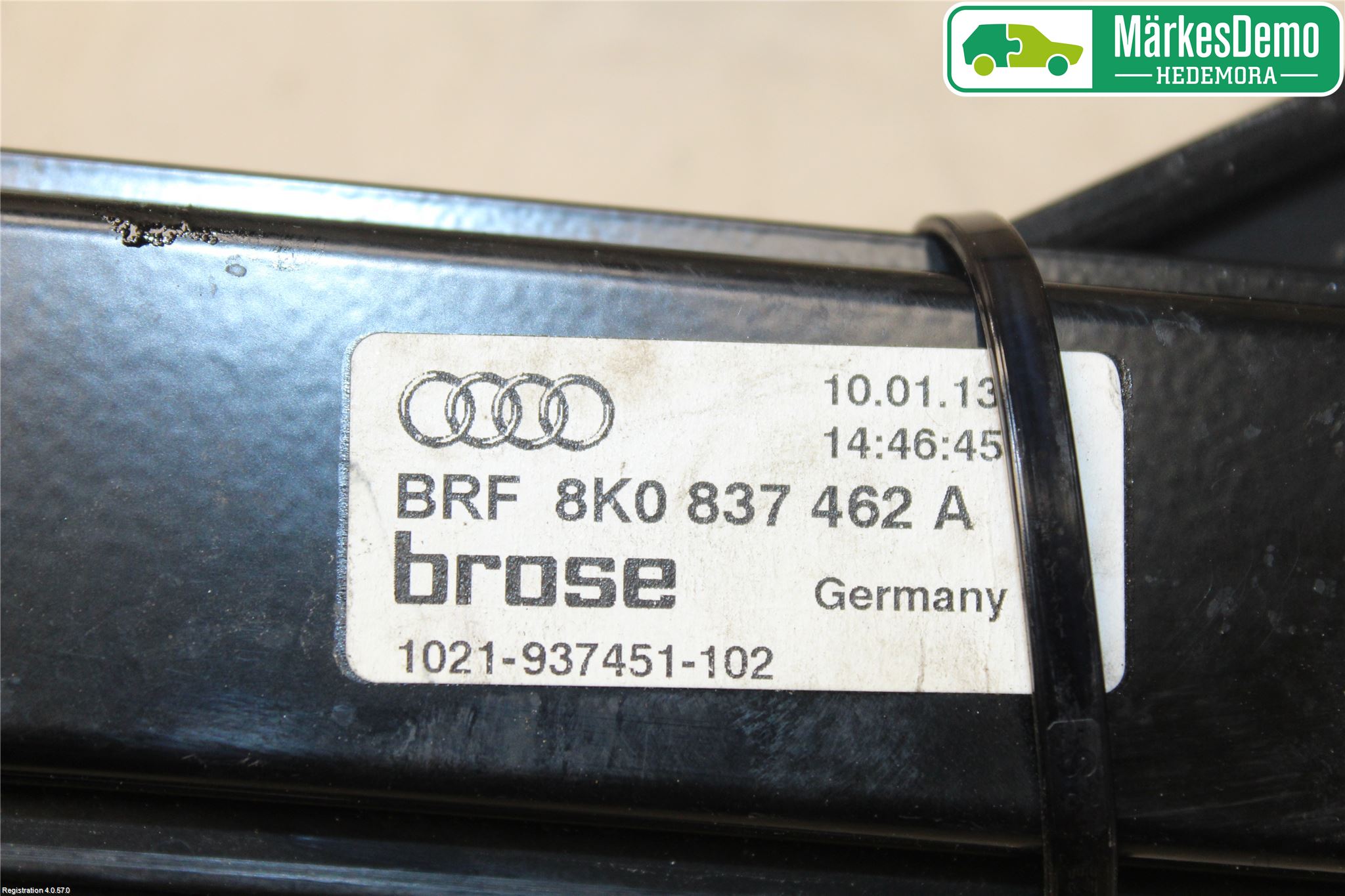 Audi A4 12-15 Vindusheis El Komp
