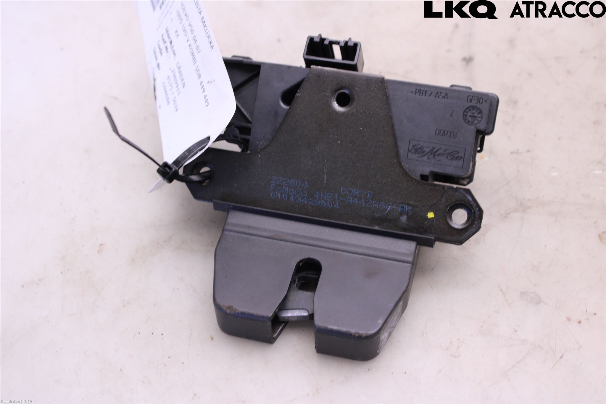 Volvo V50 04-07 Bakluke-Lokk Låsekasse
