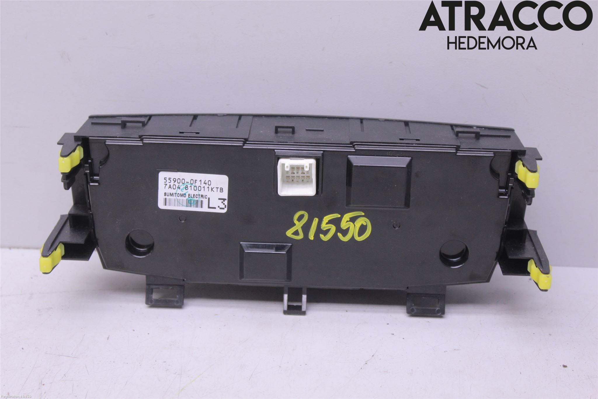 Toyota VERSO 09-18 Varme Ac Betjening-Display
