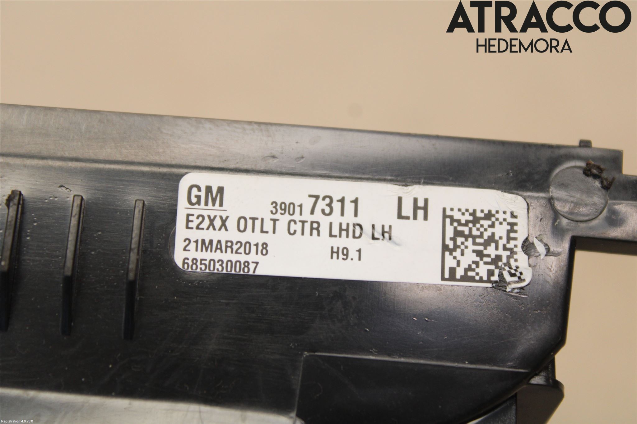 Opel INSIGNIA 17- Dashbord Kanal - Dyse