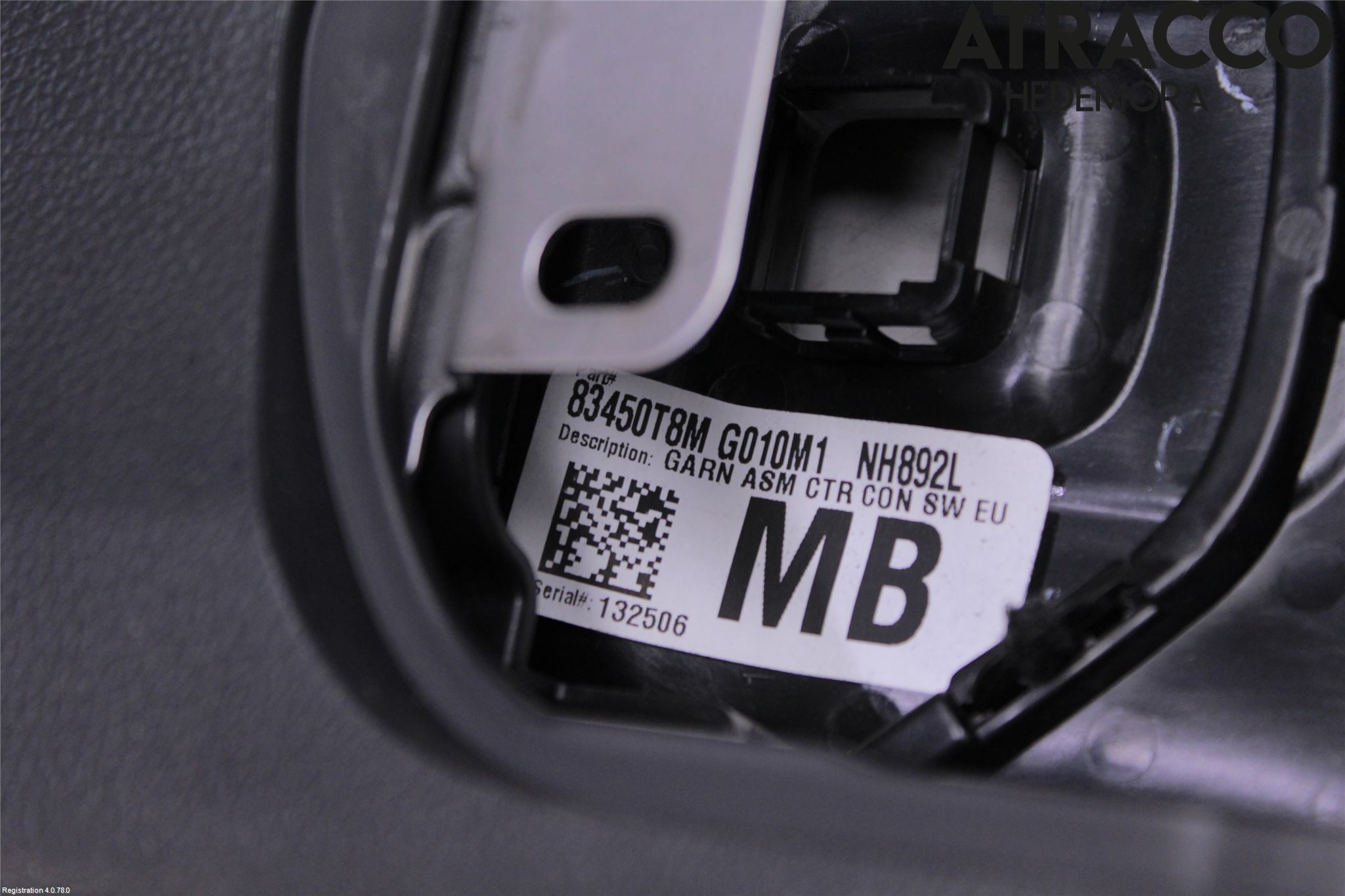Honda HR-V 15-21 Innr Konsoll-Lomme
