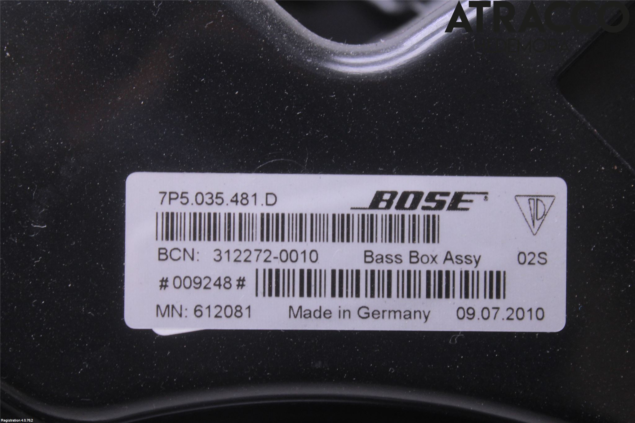 Porsche CAYENNE 03- Innr Høyttaler