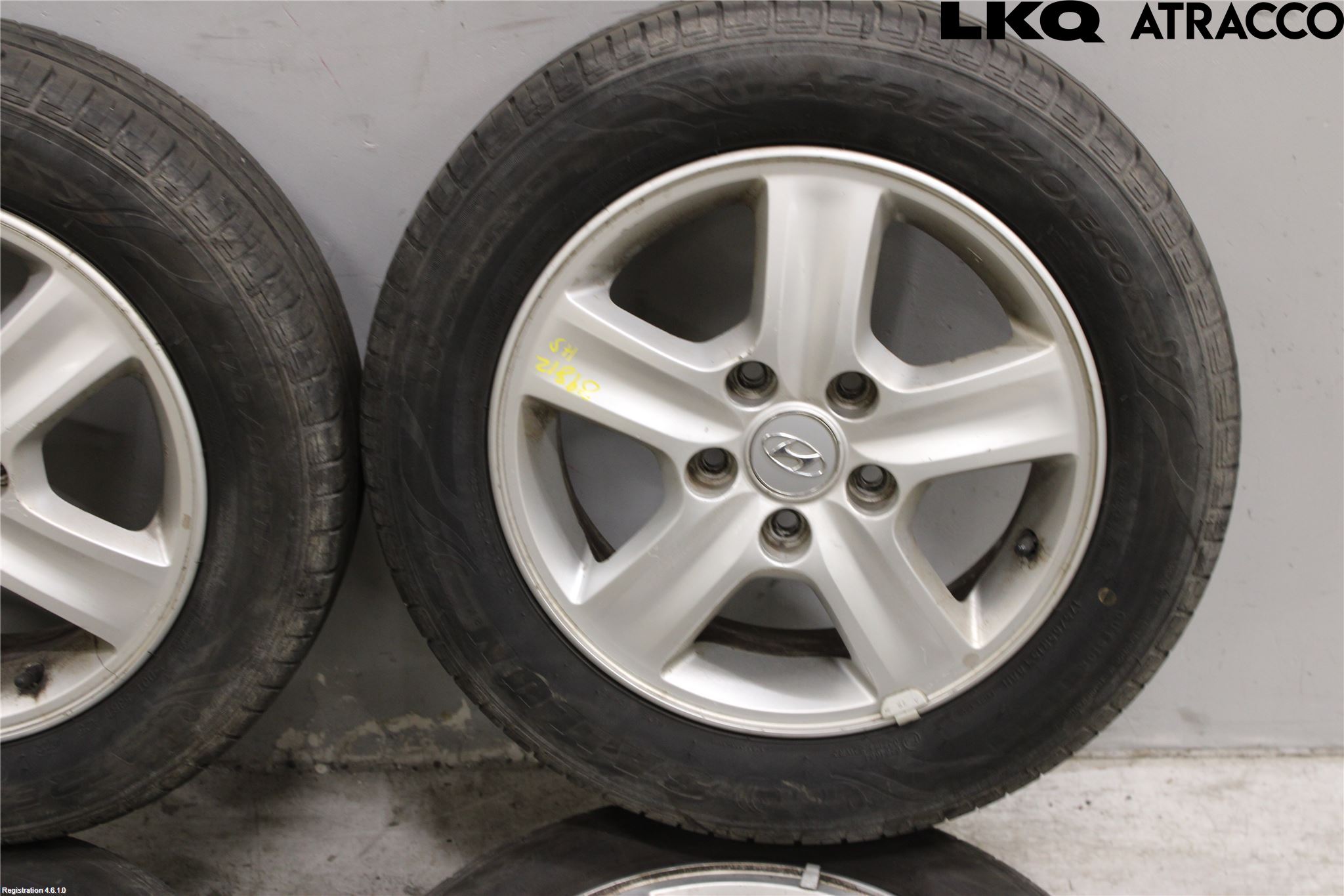 Hyundai i30 FD 07-12 Dekk Sommer På Alu Felg 4Stk