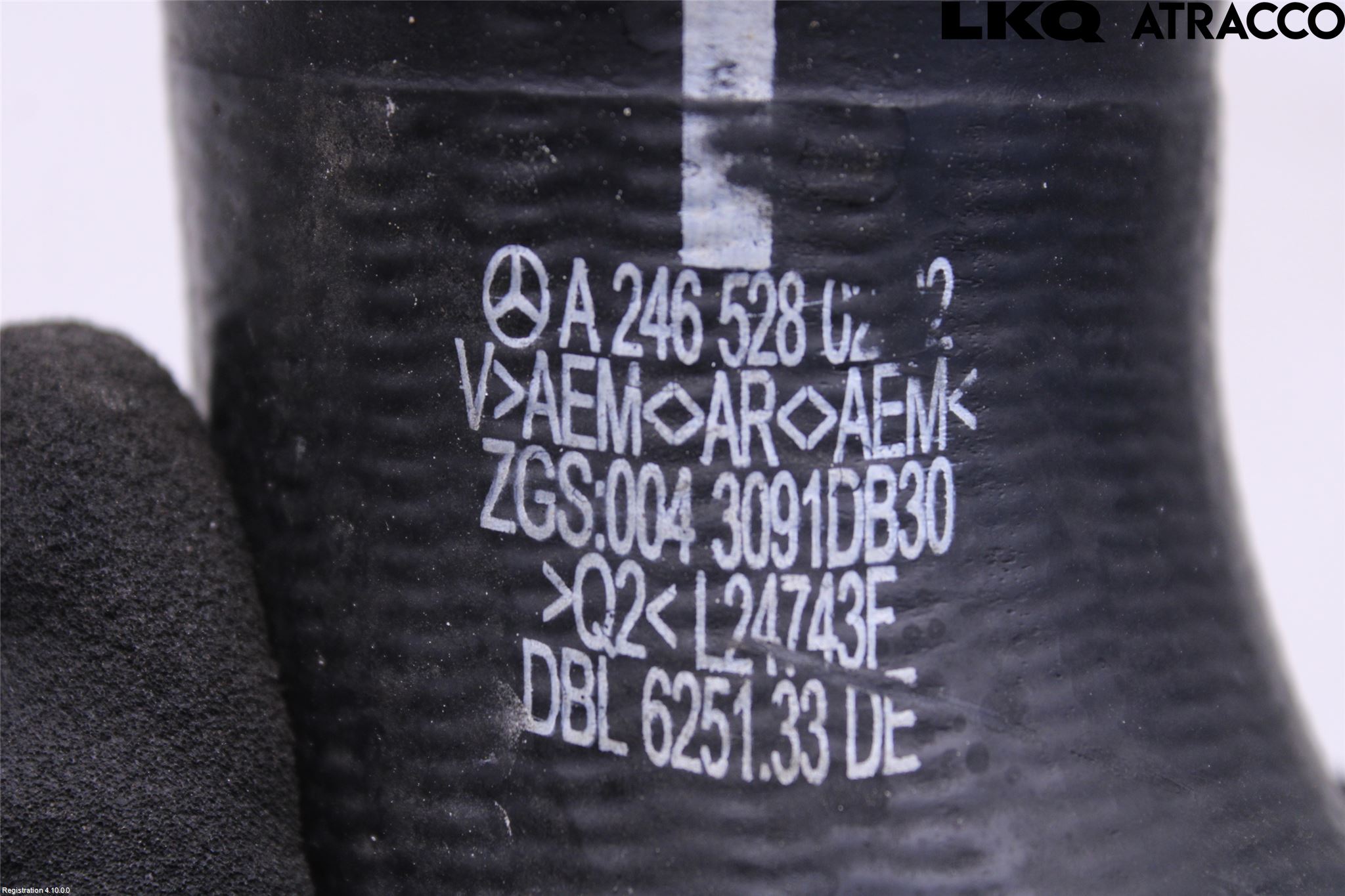 Mercedes-Benz MB A-KLASS (W176) 13-18 Intercooler Rør-Slange