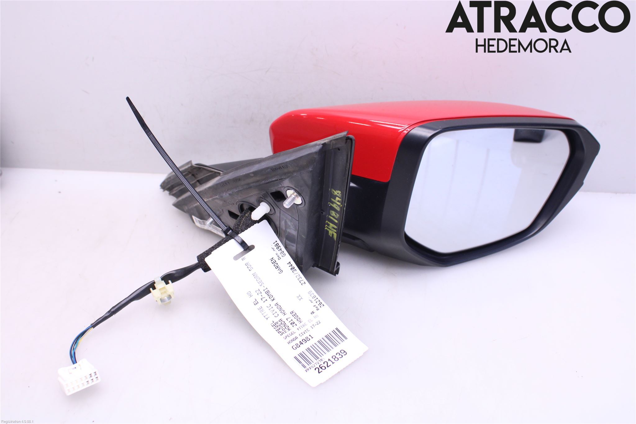 Honda CIVIC 17-22 Speil H M-El Justering