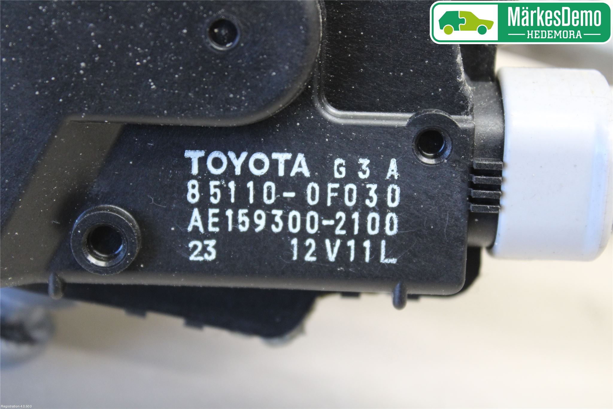 Toyota VERSO 09-18 Viskermotor Frontrute