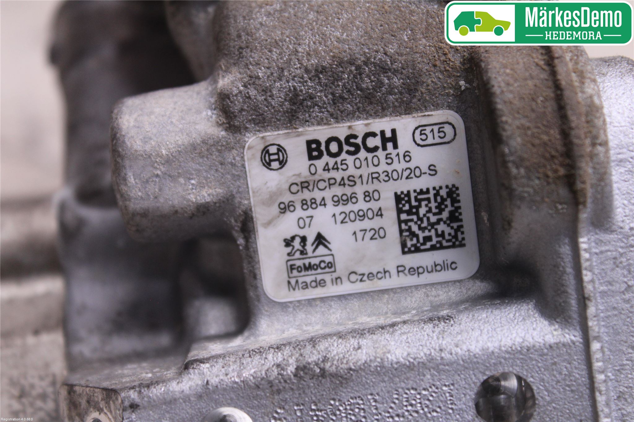 Citroen BERLINGO 08-18 Drivstoffpumpe Mekanisk