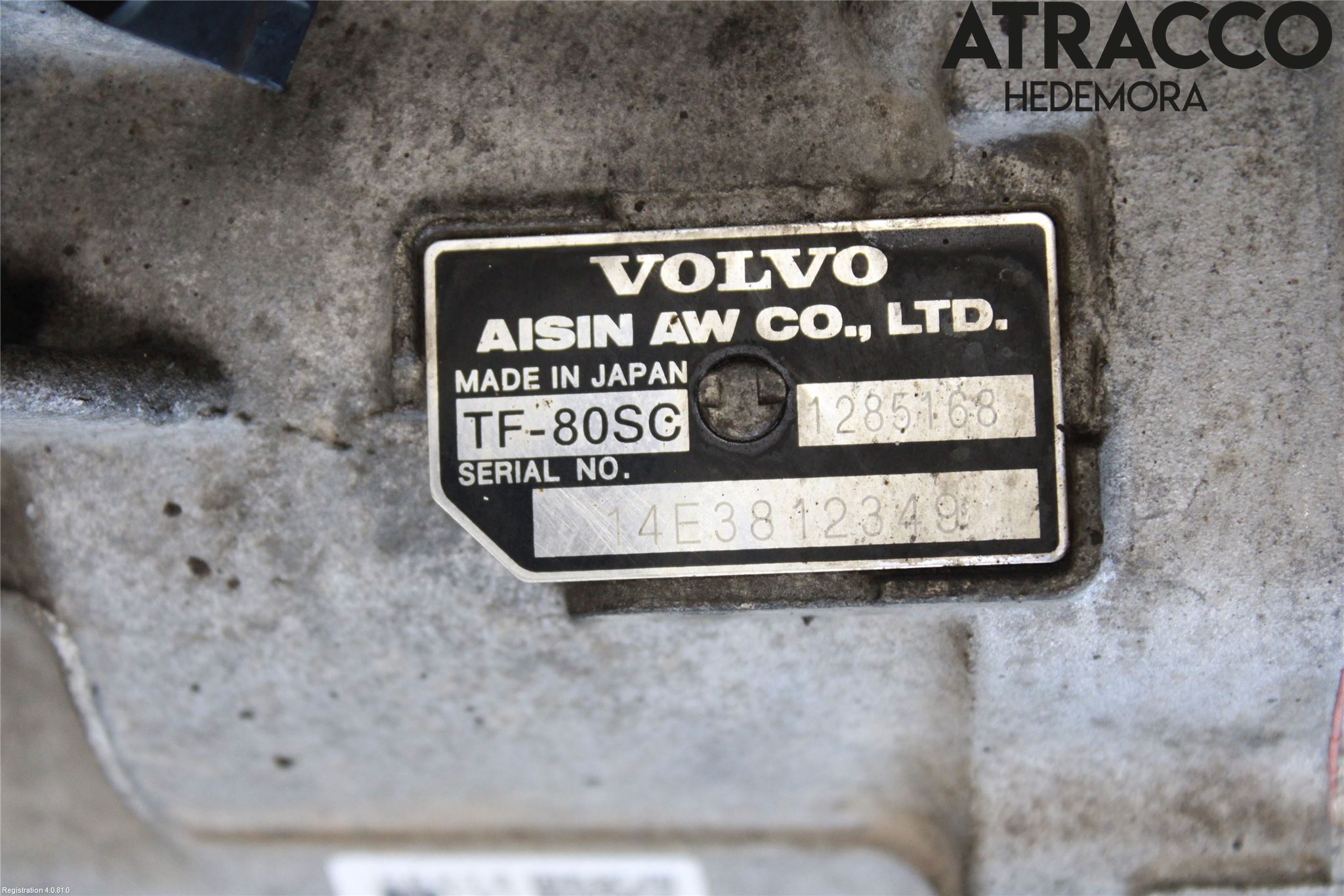 Volvo V70 14-16 Gearkasse Automat