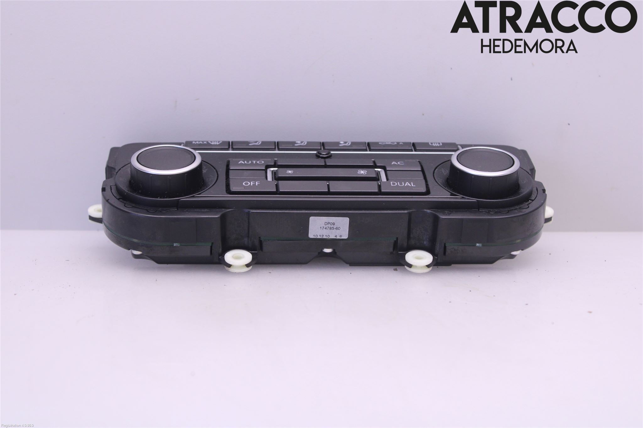 Volkswagen VW GOLF VI 09-13 Varme Ac Betjening-Display
