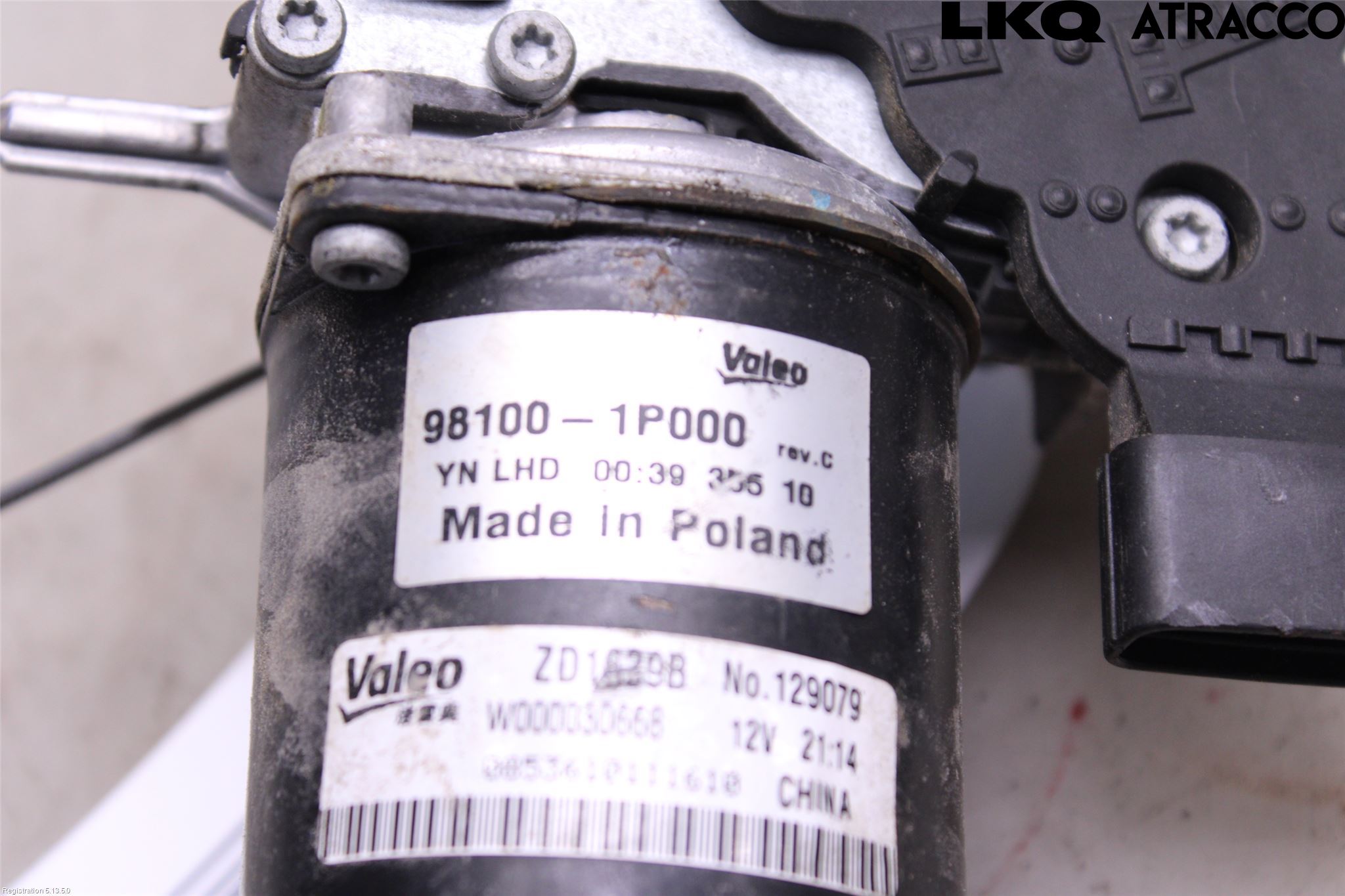 Kia VENGA 10-19 Viskermotor Frontrute
