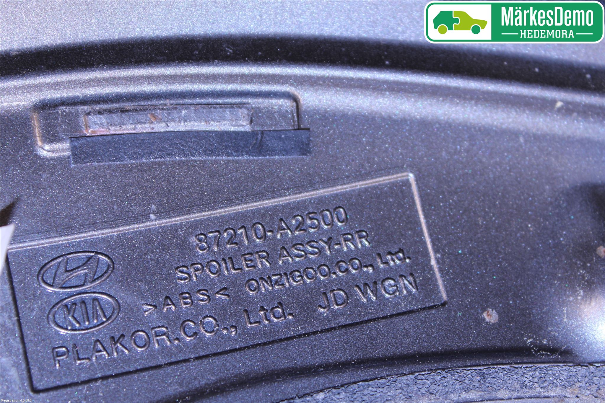 Kia CEED 12-18 Spoiler Bakluke