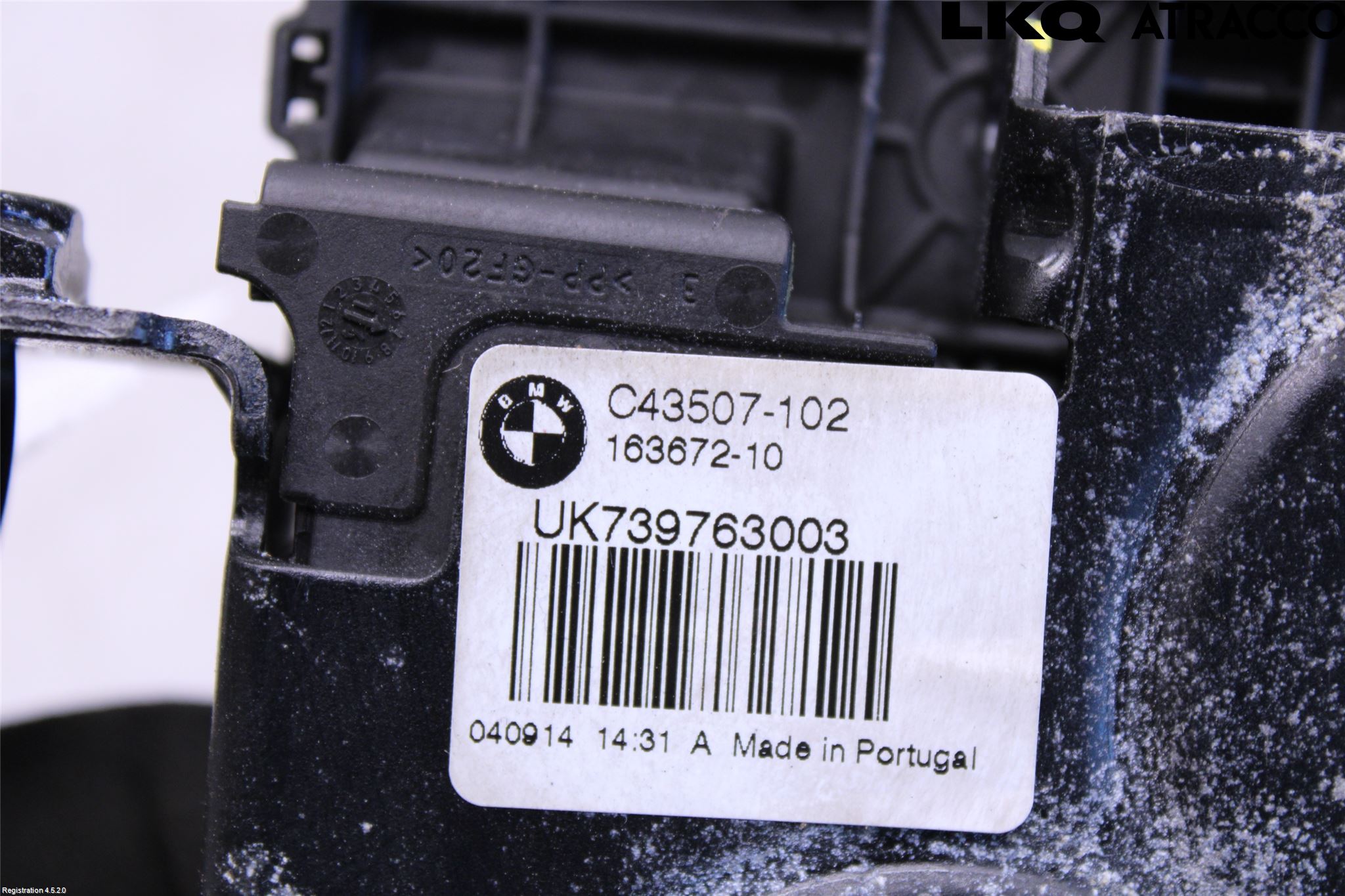 BMW X4 F26 14-18 Bakluke-Lokk Låsekasse