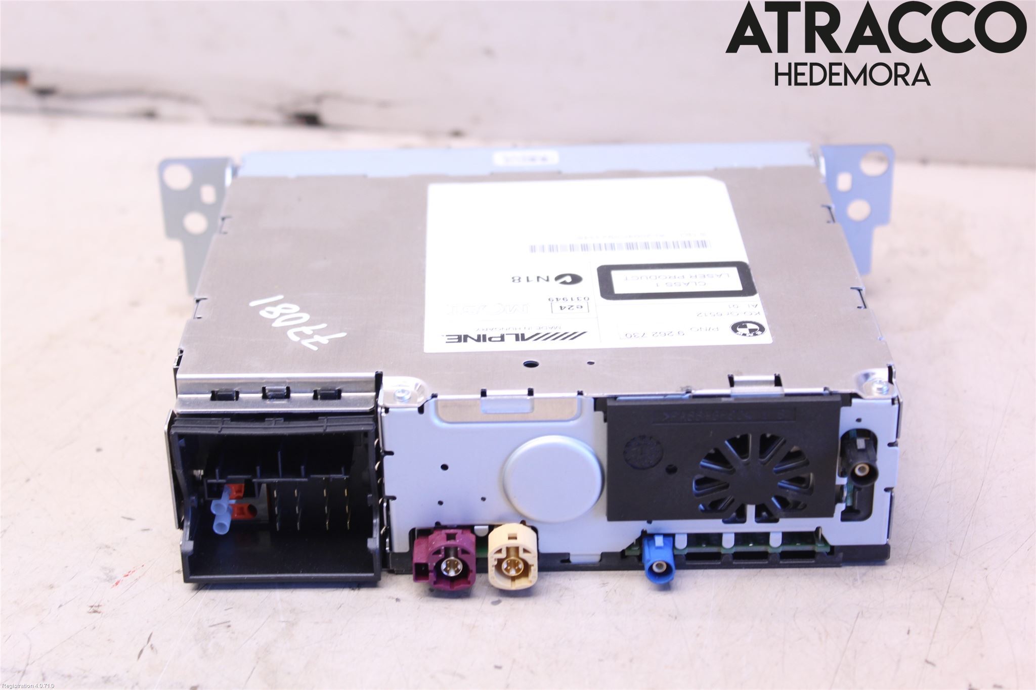 BMW 1 F20/F21 11-19 Stereo Radio Med Cd