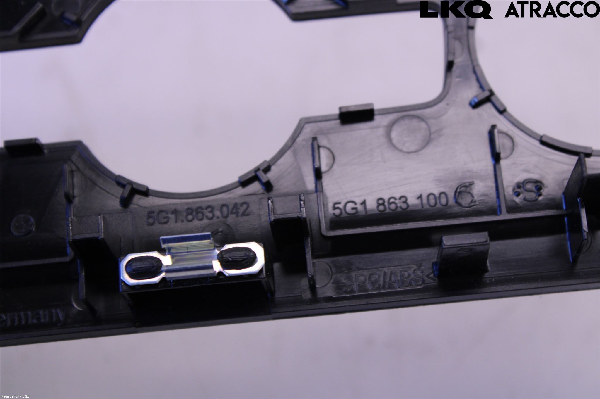 Volkswagen VW GOLF / E-GOLF VII 13-20 Innr Radio Ramme