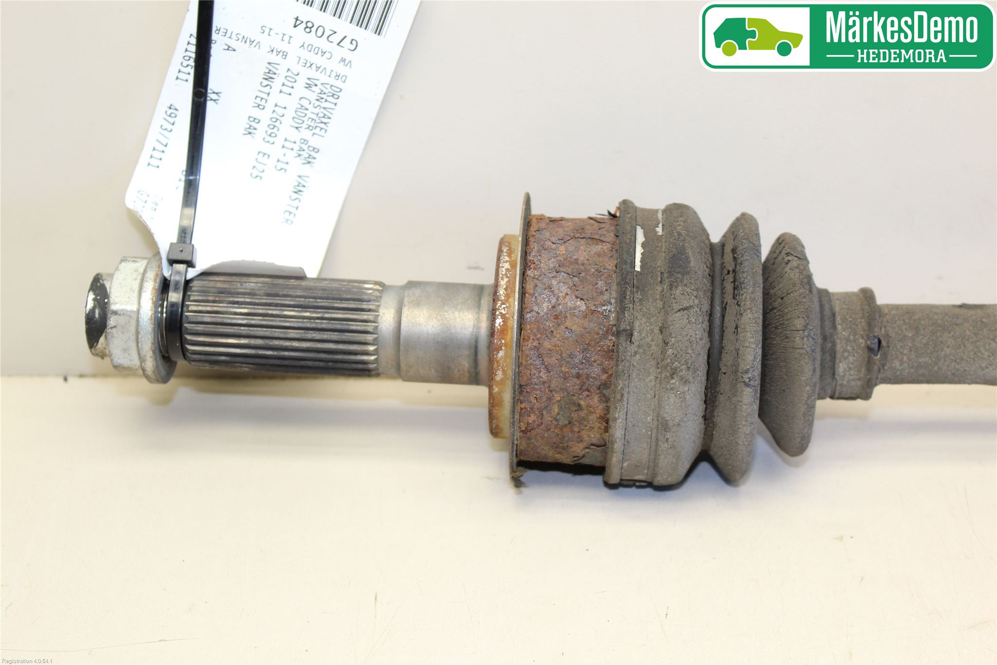 Subaru LEGACY 10-14 Drivaksel Bak Kompl Venstre