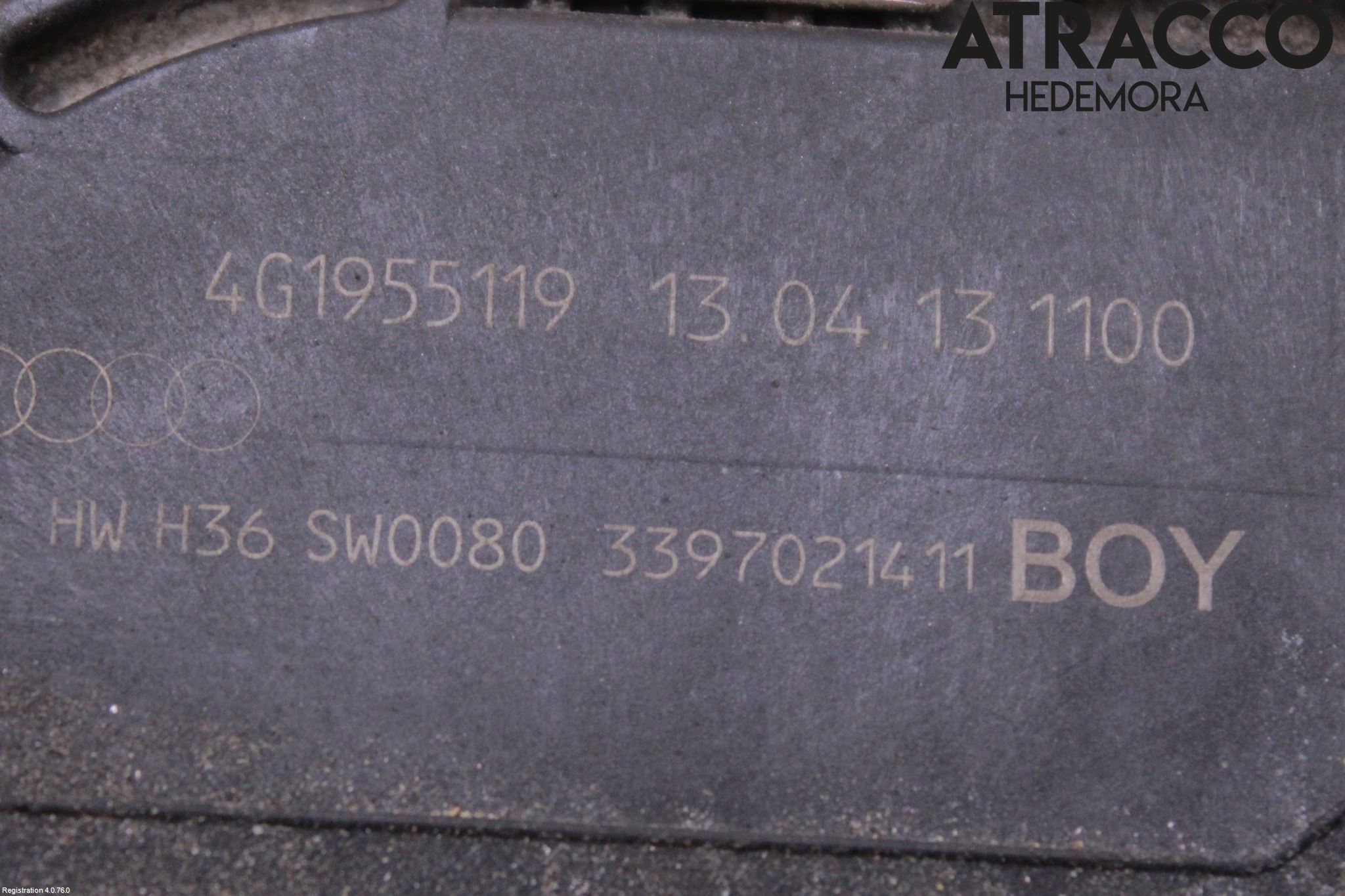 Audi A6/S6 4G 11-18 Viskermotor Frontrute
