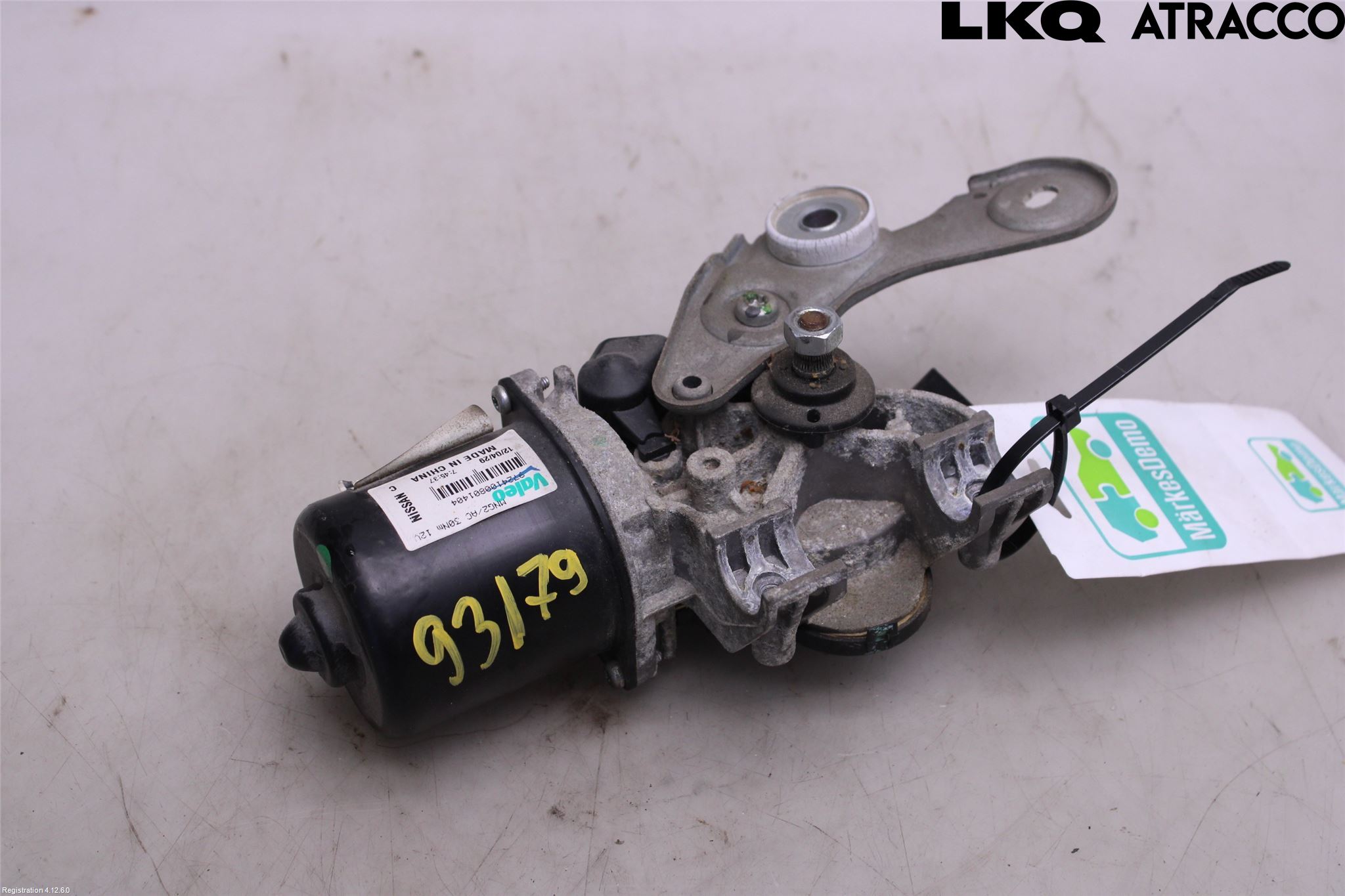 Nissan JUKE 10-14 Viskermotor Frontrute