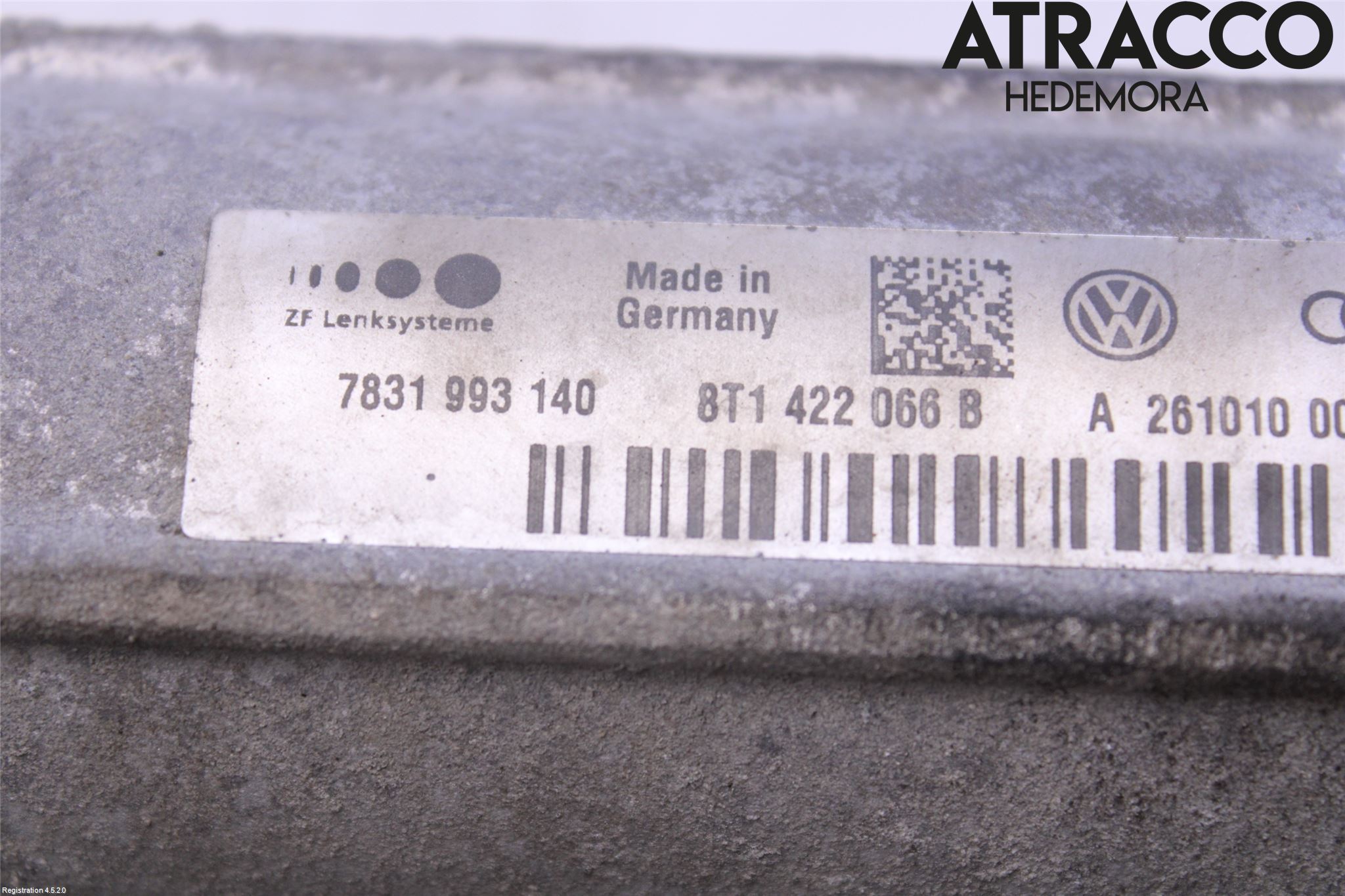 Audi A5 07-16 Snekke - Tannstang