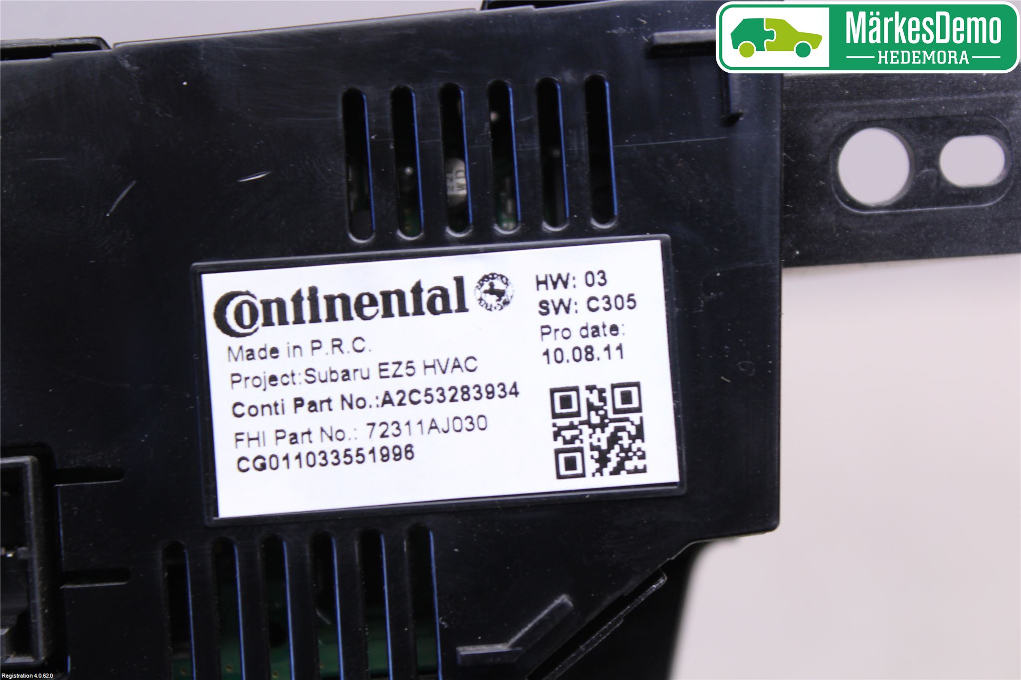 Subaru LEGACY 10-14 Varme Ac Betjening-Display