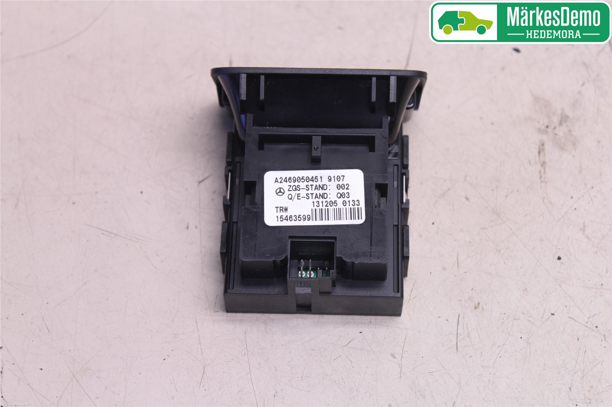 Mercedes-Benz MB GL/GLS-KLASS (X166) 12-19 Bryter Parkeringsbrems